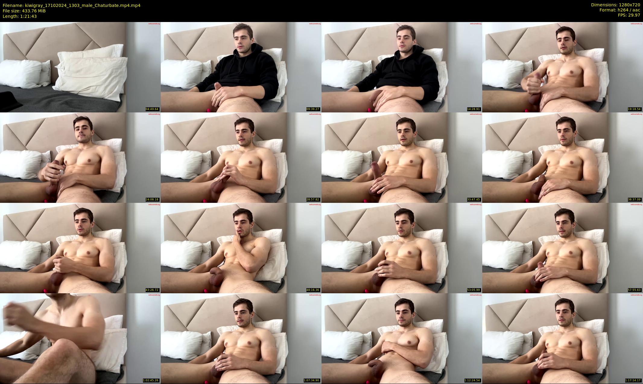 kiwigray — 82 minute Chaturbate male cam show recording, 720p, Oct 17, 2024