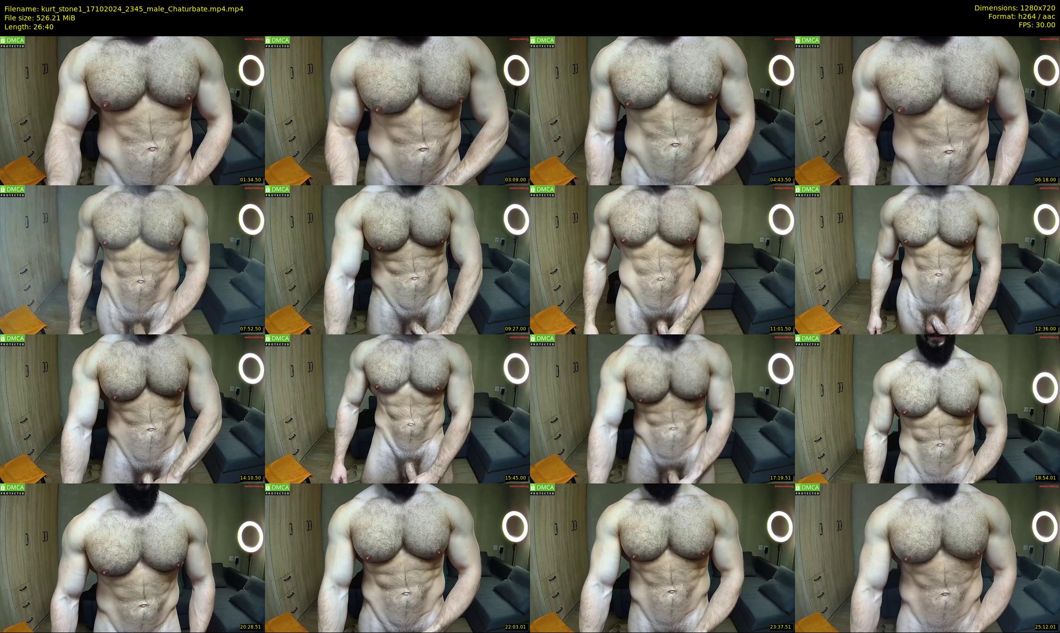 kurt_stone1 — 27 minute Chaturbate male cam show recording, 720p, Oct 17, 2024