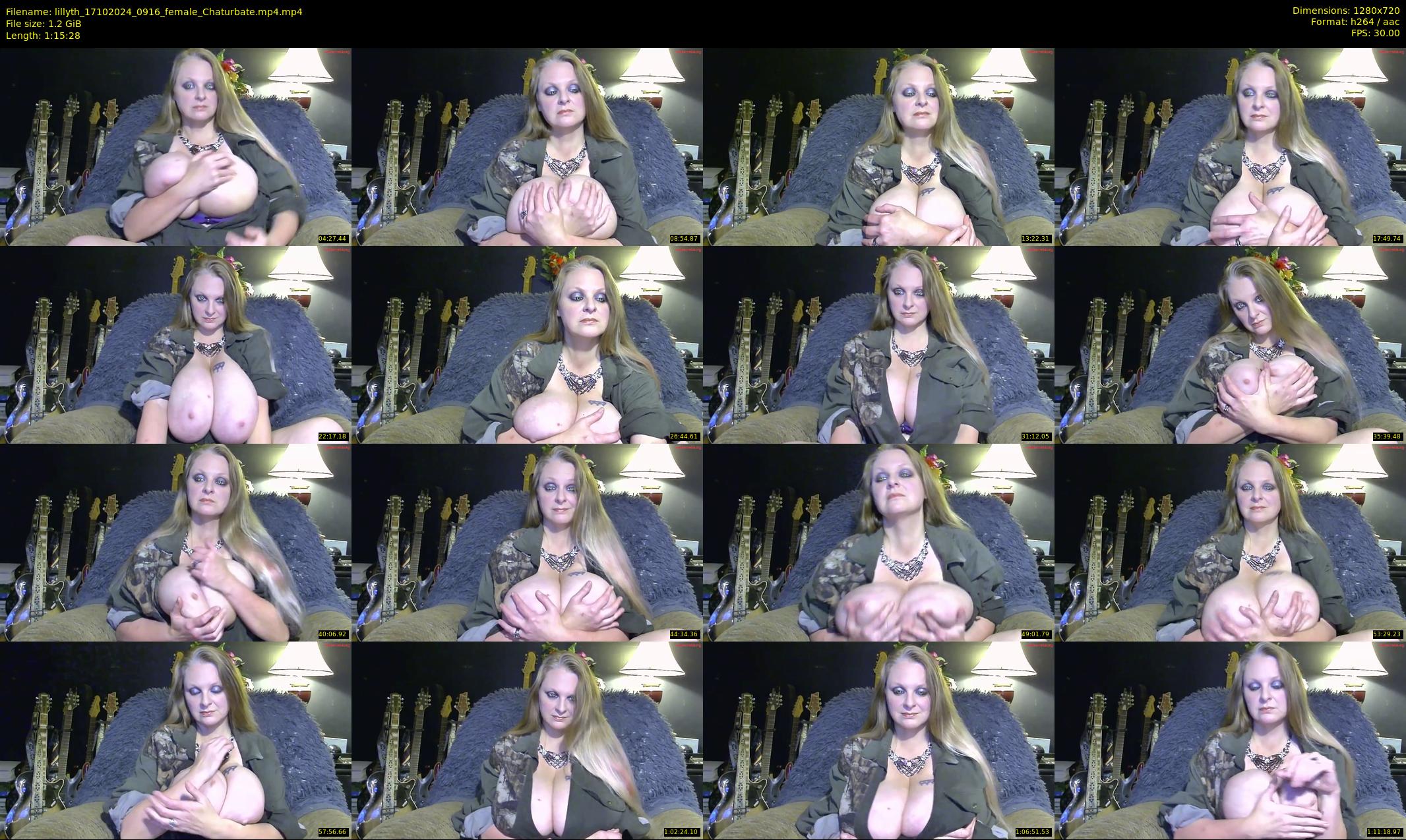 lillyth — 76 minute Chaturbate female cam show recording, 720p, Oct 17, 2024