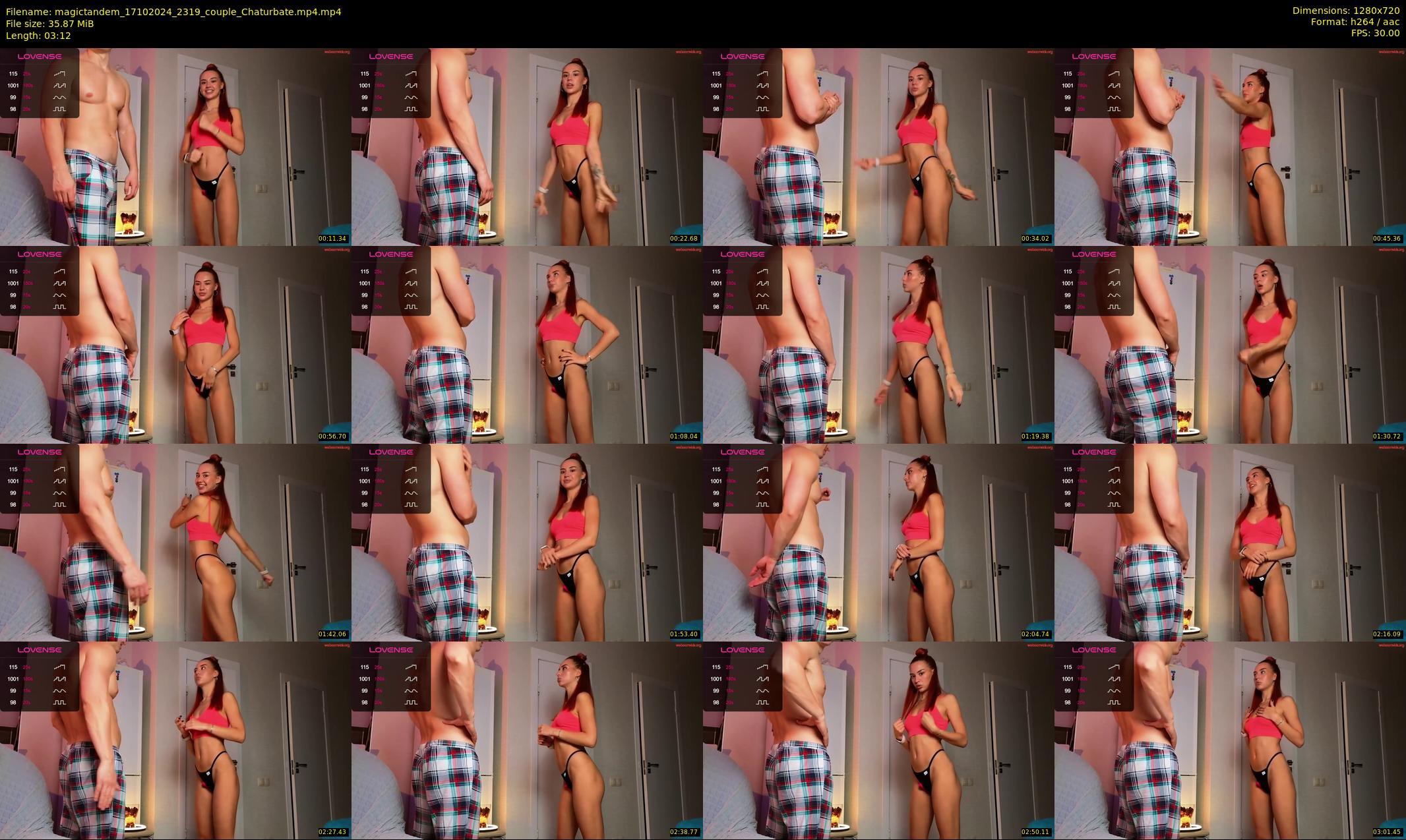magictandem — 4 minute Chaturbate couple cam show recording, 720p, Oct 17, 2024