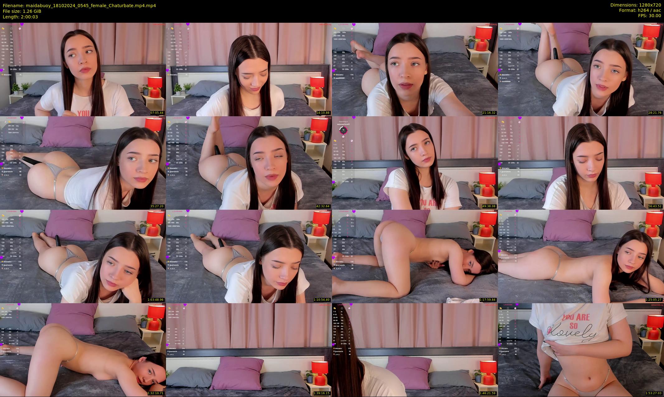 maidabuoy — 121 minute Chaturbate female cam show recording, 720p, Oct 18, 2024