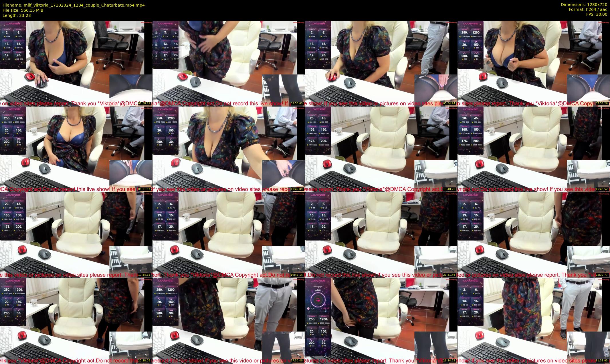 milf_viktoria — 34 minute Chaturbate female cam show recording, 720p, Oct 17, 2024