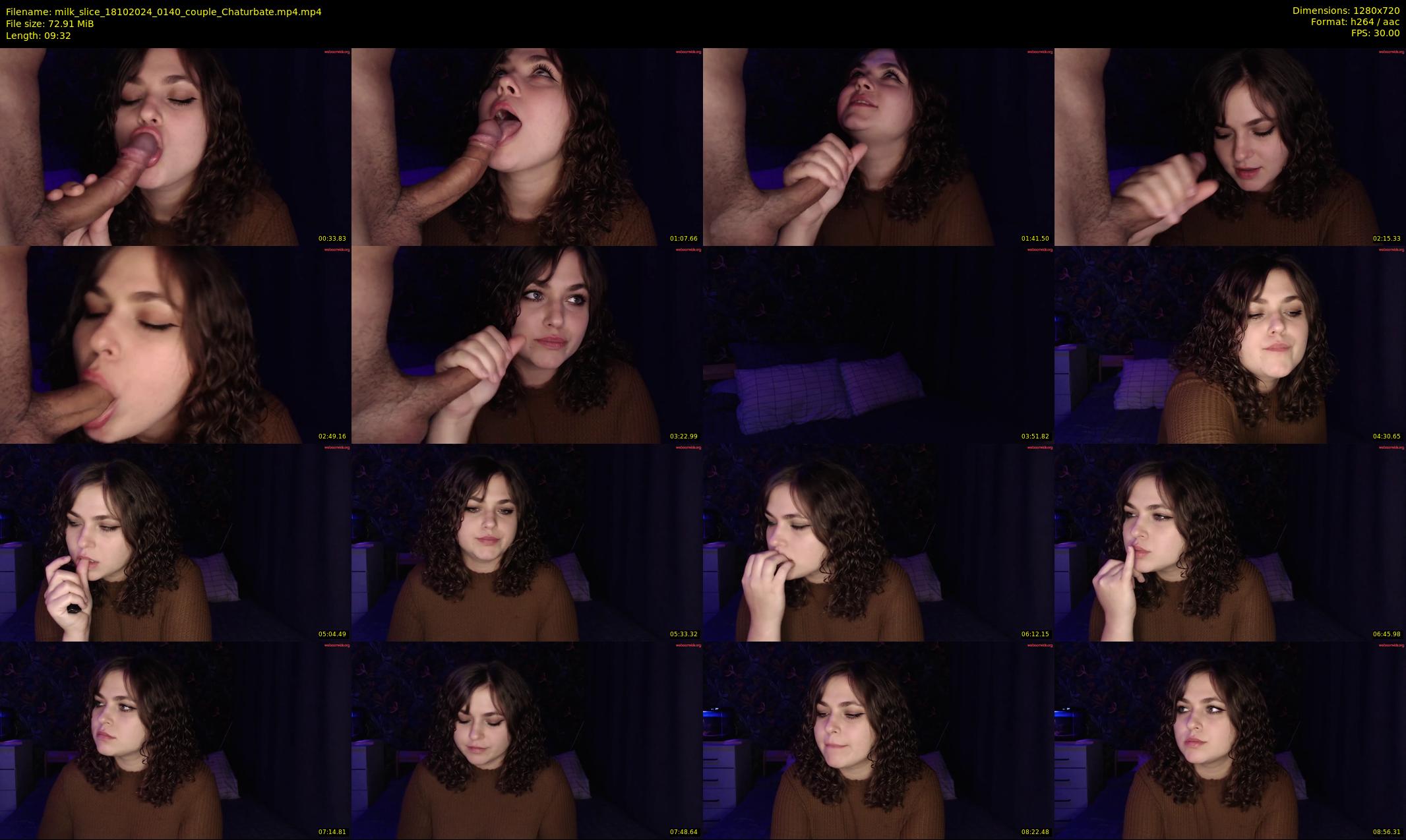 milk_slice — 10 minute Chaturbate couple cam show recording, 720p, Oct 18, 2024