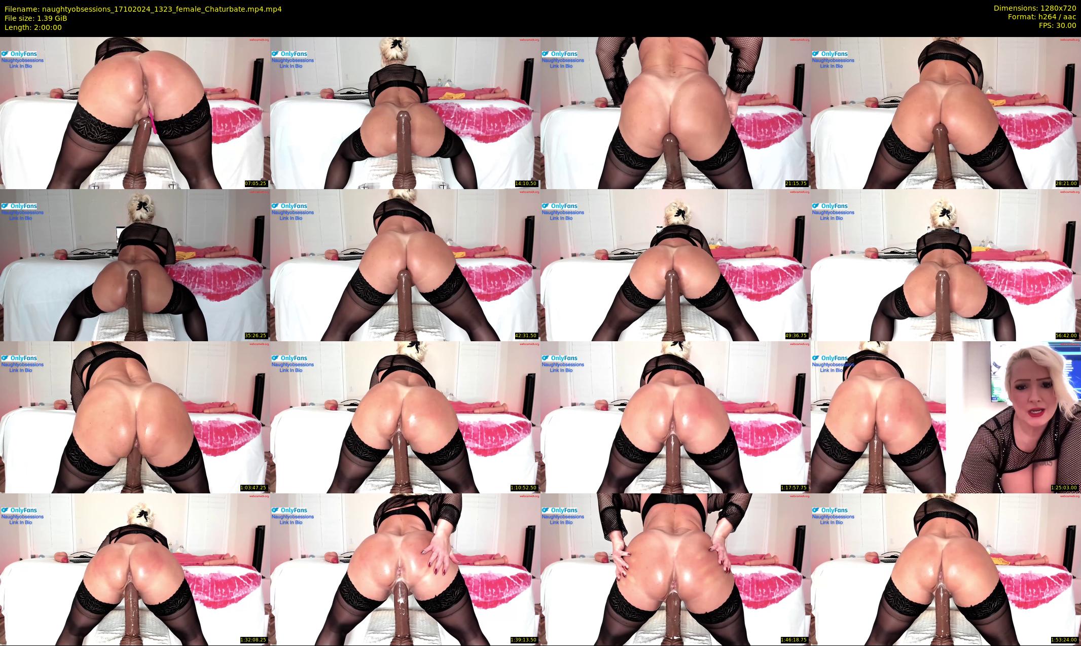naughtyobsessions — 120 minute Chaturbate female cam show recording, 720p, Oct 17, 2024