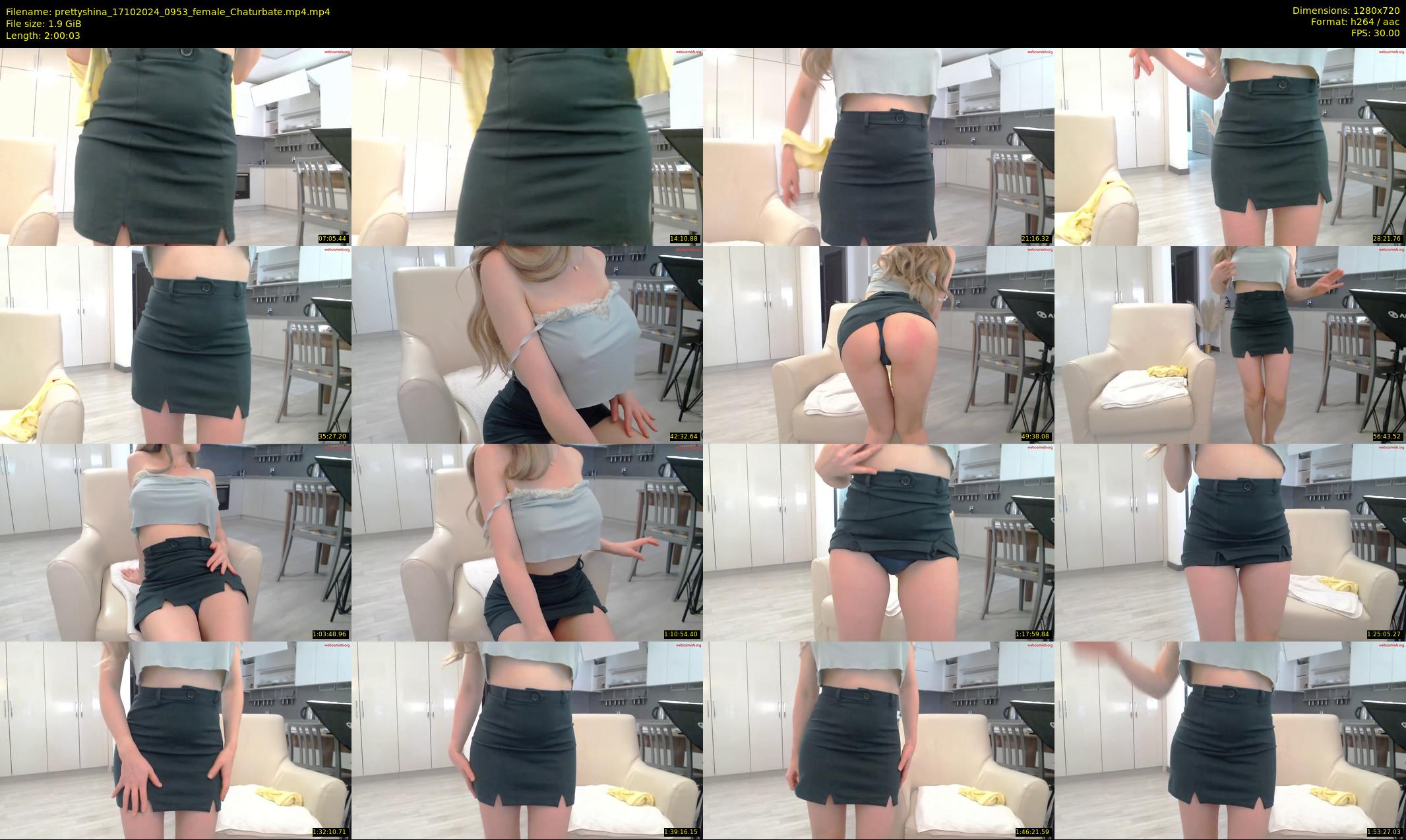 prettyshina — 121 minute Chaturbate female cam show recording, 720p, Oct 17, 2024