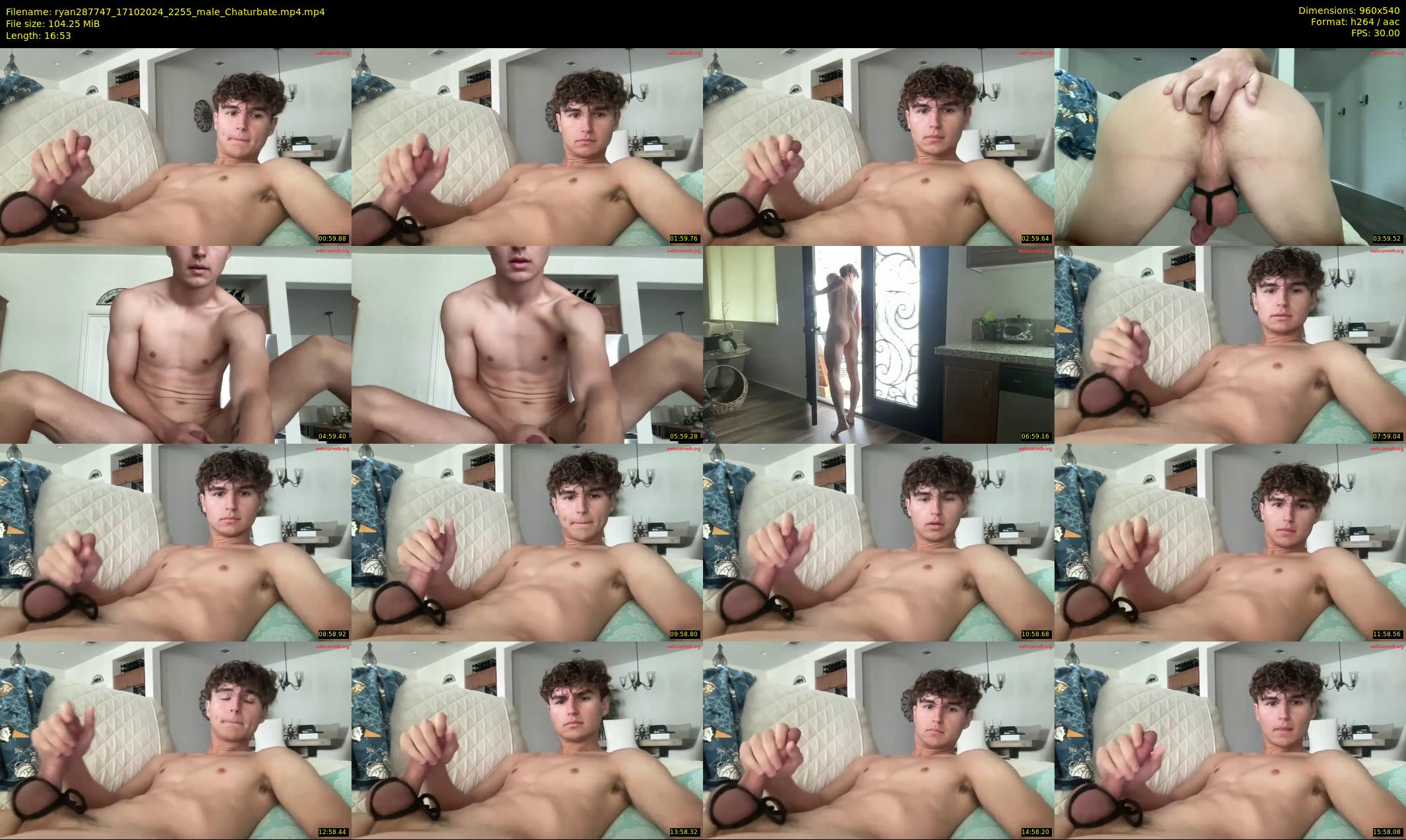 ryan287747 — 17 minute Chaturbate male cam show recording, 480p, Oct 17, 2024