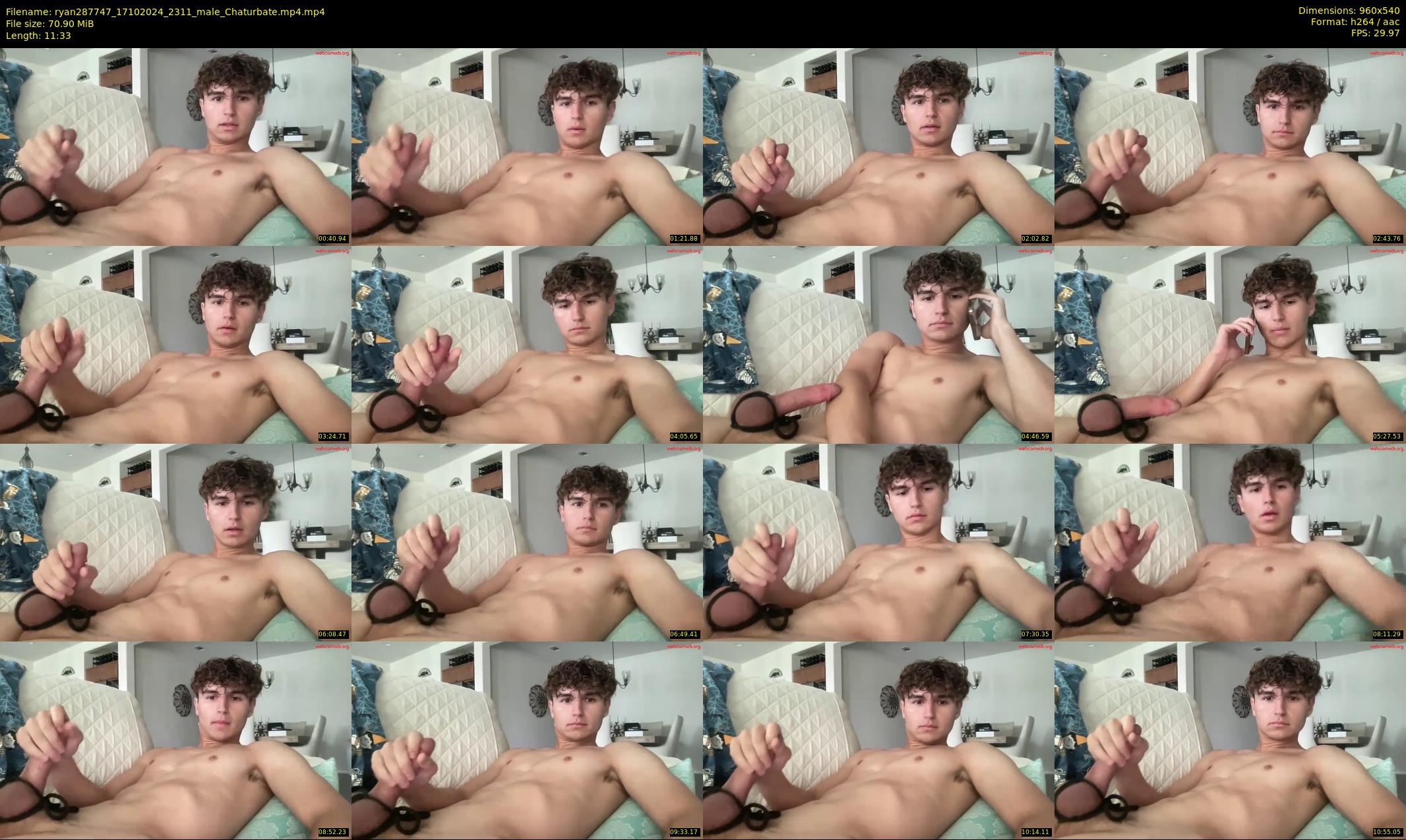 ryan287747 — 12 minute Chaturbate male cam show recording, 480p, Oct 17, 2024