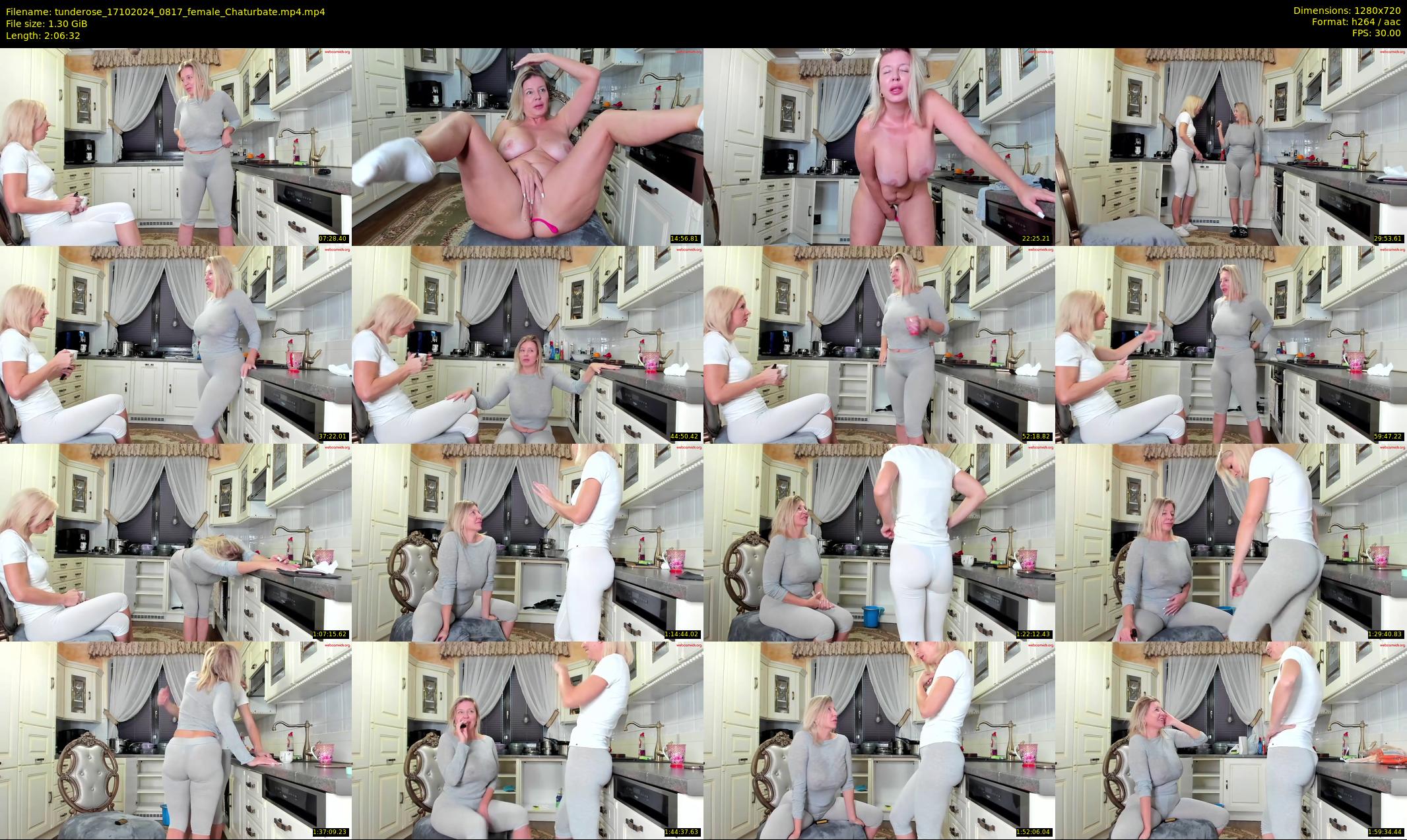 tunderose — 127 minute Chaturbate female cam show recording, 720p, Oct 17, 2024