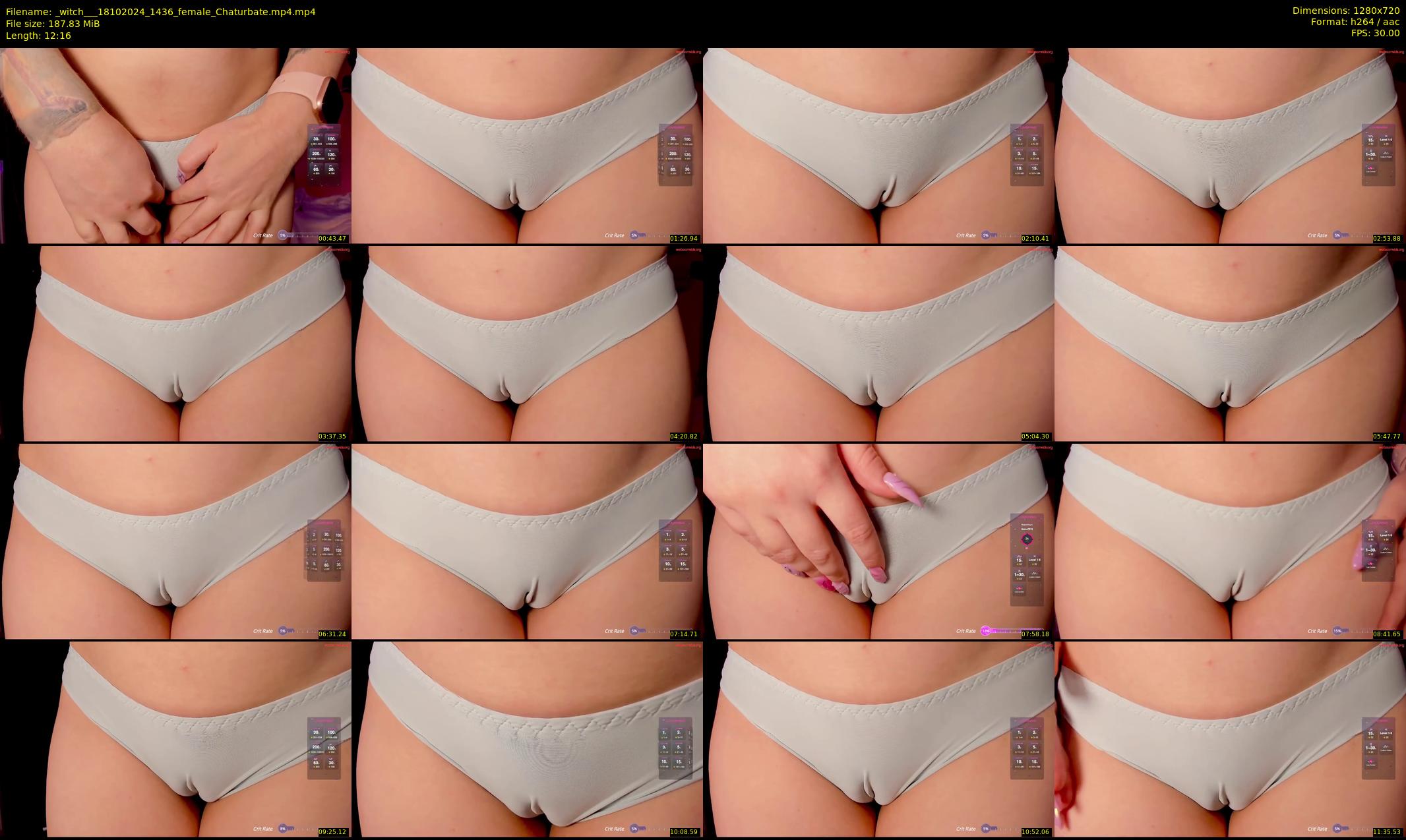 _witch__ — 13 minute Chaturbate female cam show recording, 720p, Oct 18, 2024