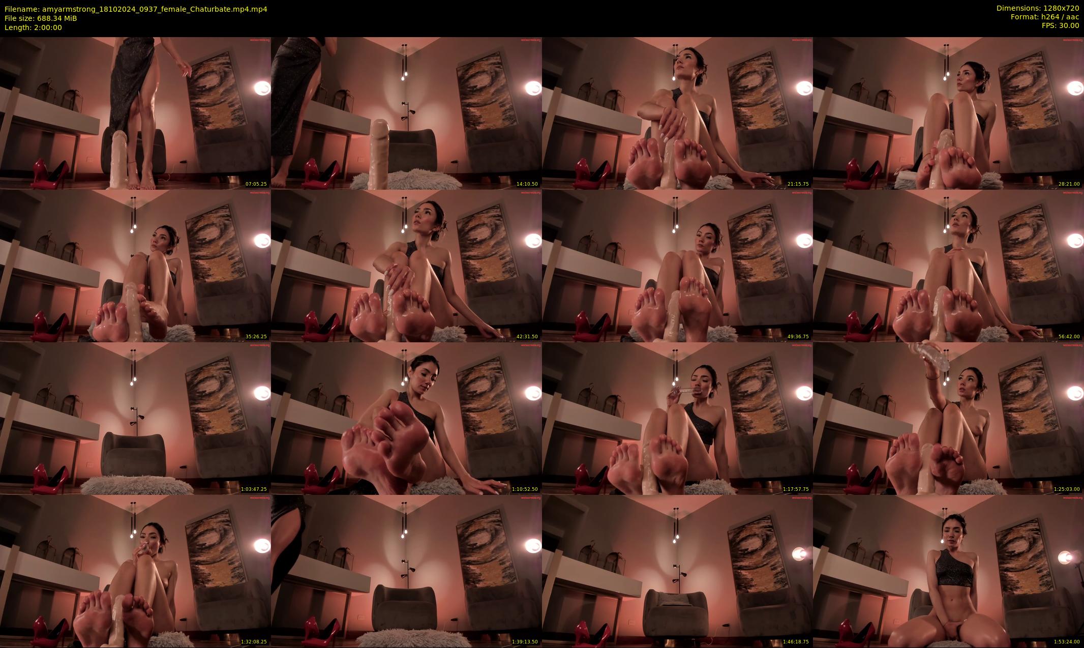 amyarmstrong — 120 minute Chaturbate female cam show recording, 720p, Oct 18, 2024
