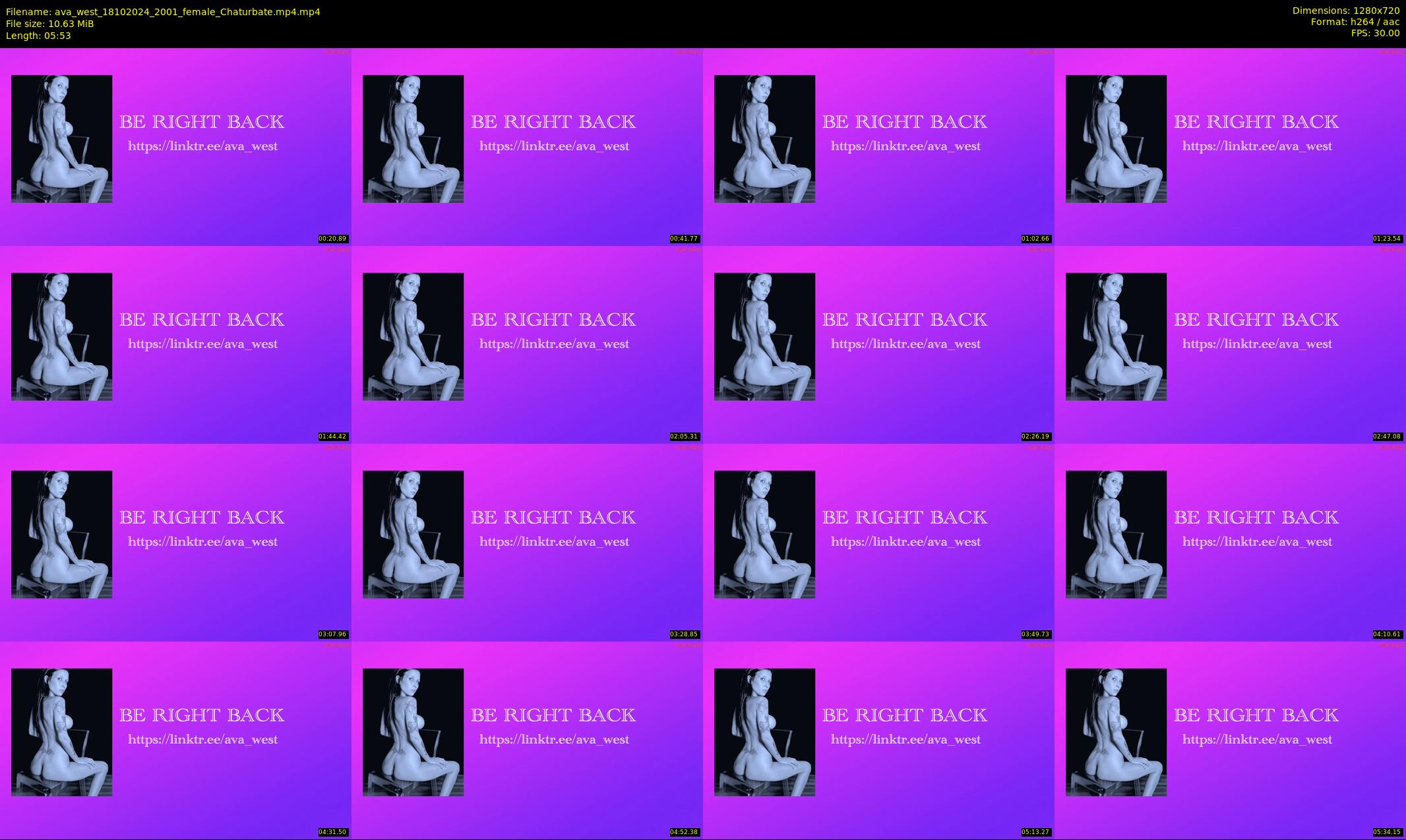 ava_west — 6 minute Chaturbate couple cam show recording, 720p, Oct 18, 2024
