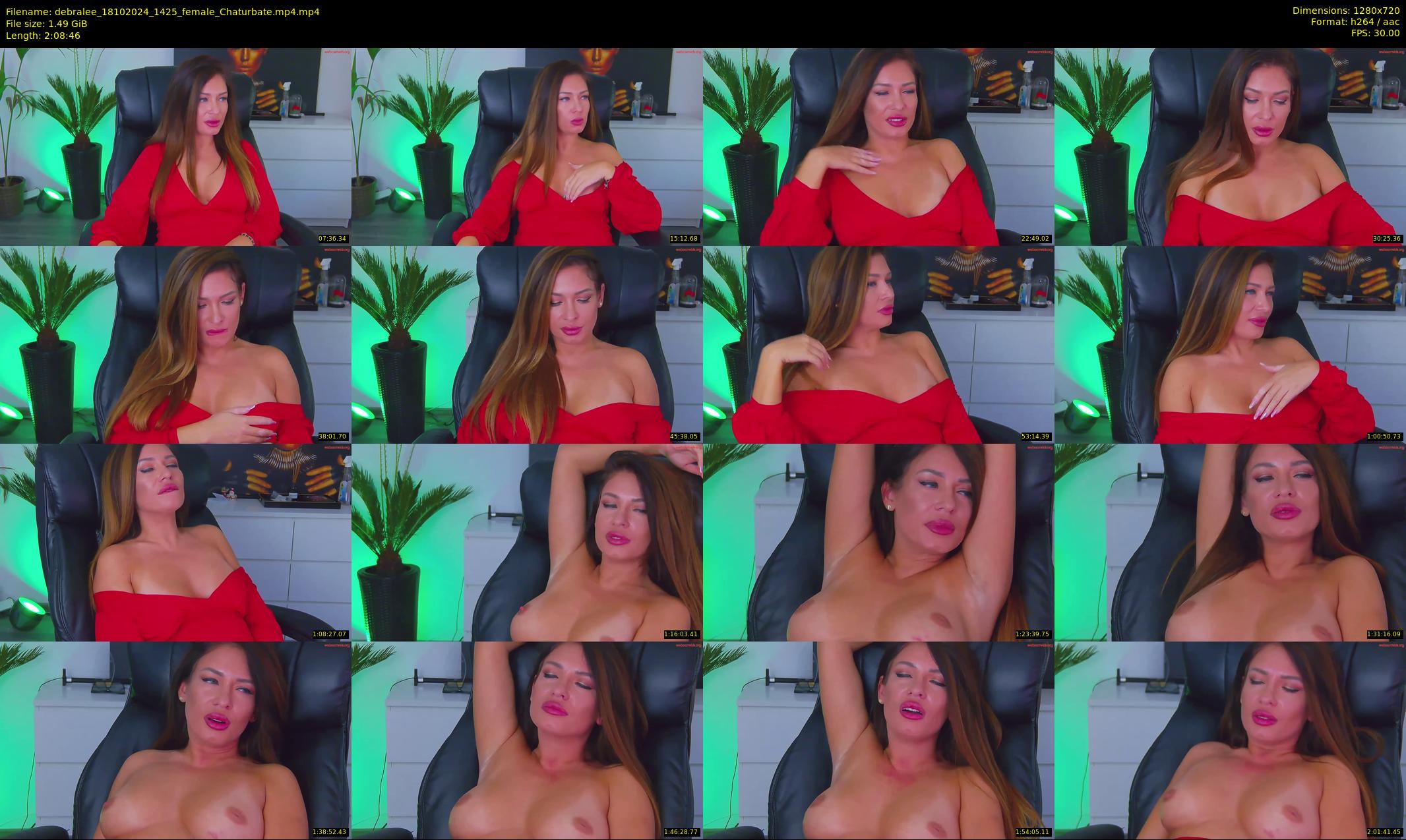 debralee — 129 minute Chaturbate female cam show recording, 720p, Oct 18, 2024