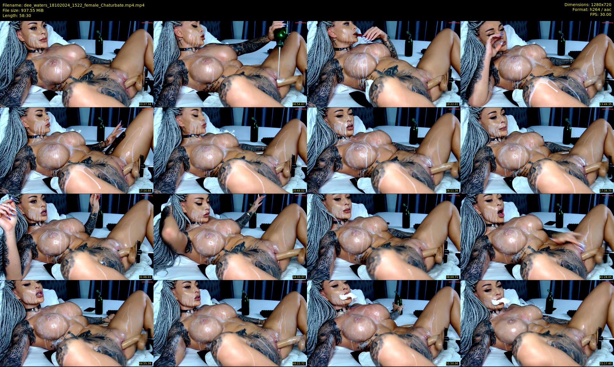 dee_waters — 59 minute Chaturbate female cam show recording, 720p, Oct 18, 2024