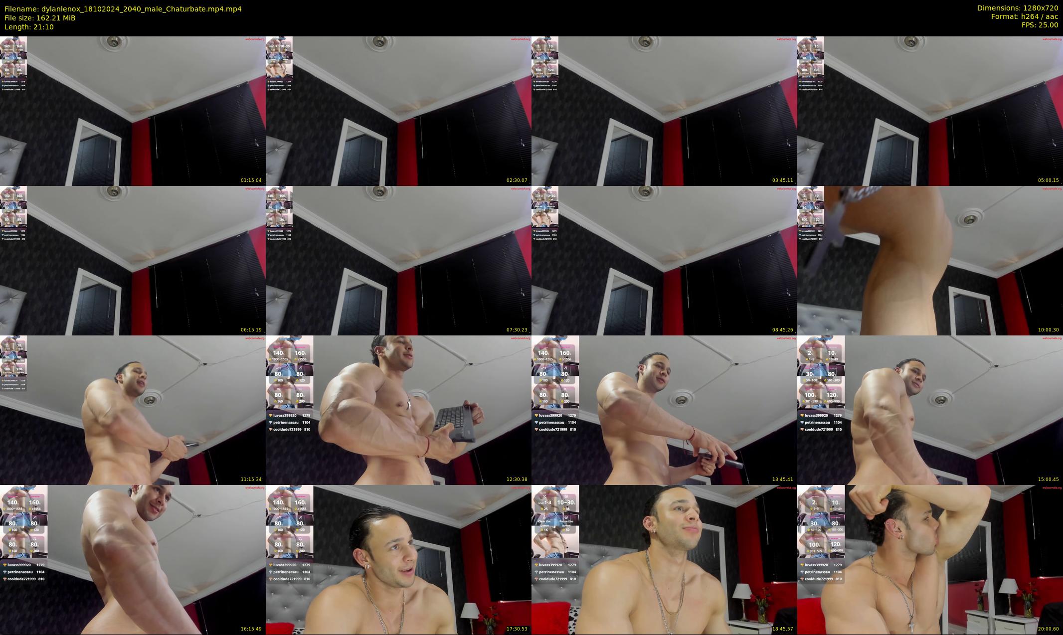 dylanlenox — 22 minute Chaturbate male cam show recording, 720p, Oct 18, 2024