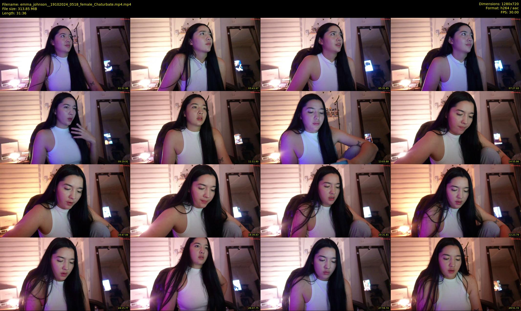 emma_johnson_ — 32 minute Chaturbate female cam show recording, 720p, Oct 19, 2024