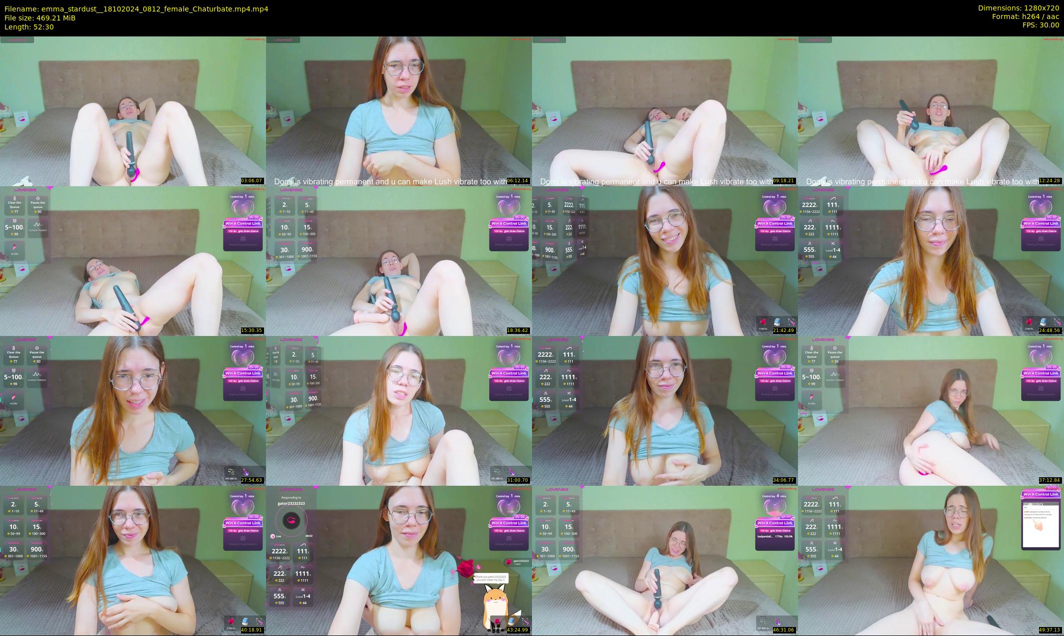 emma_stardust_ — 53 minute Chaturbate female cam show recording, 720p, Oct 18, 2024