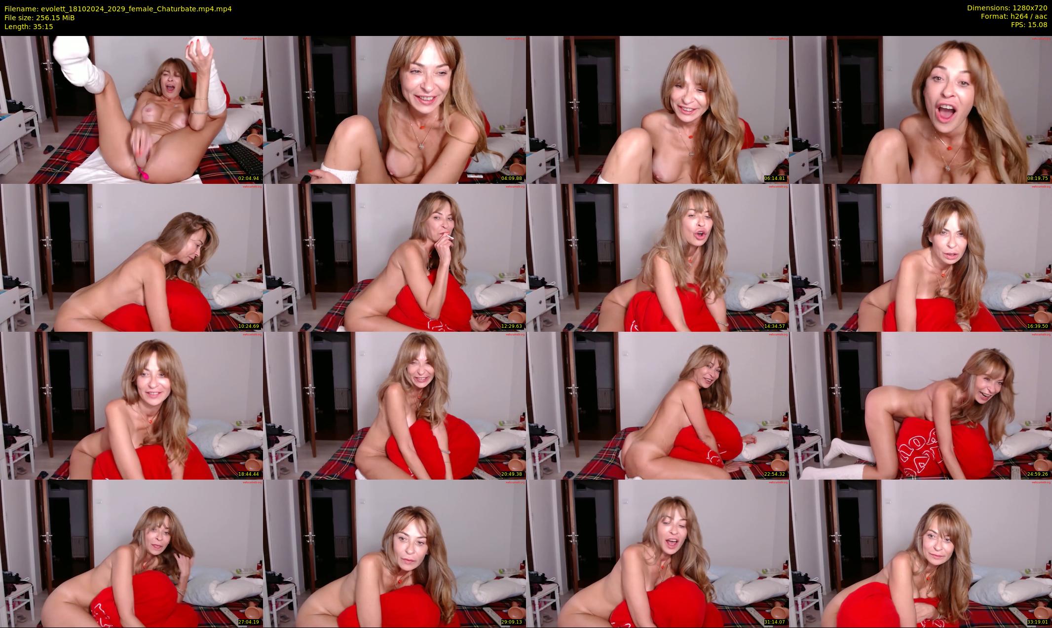 evolett — 36 minute Chaturbate female cam show recording, 720p, Oct 18, 2024