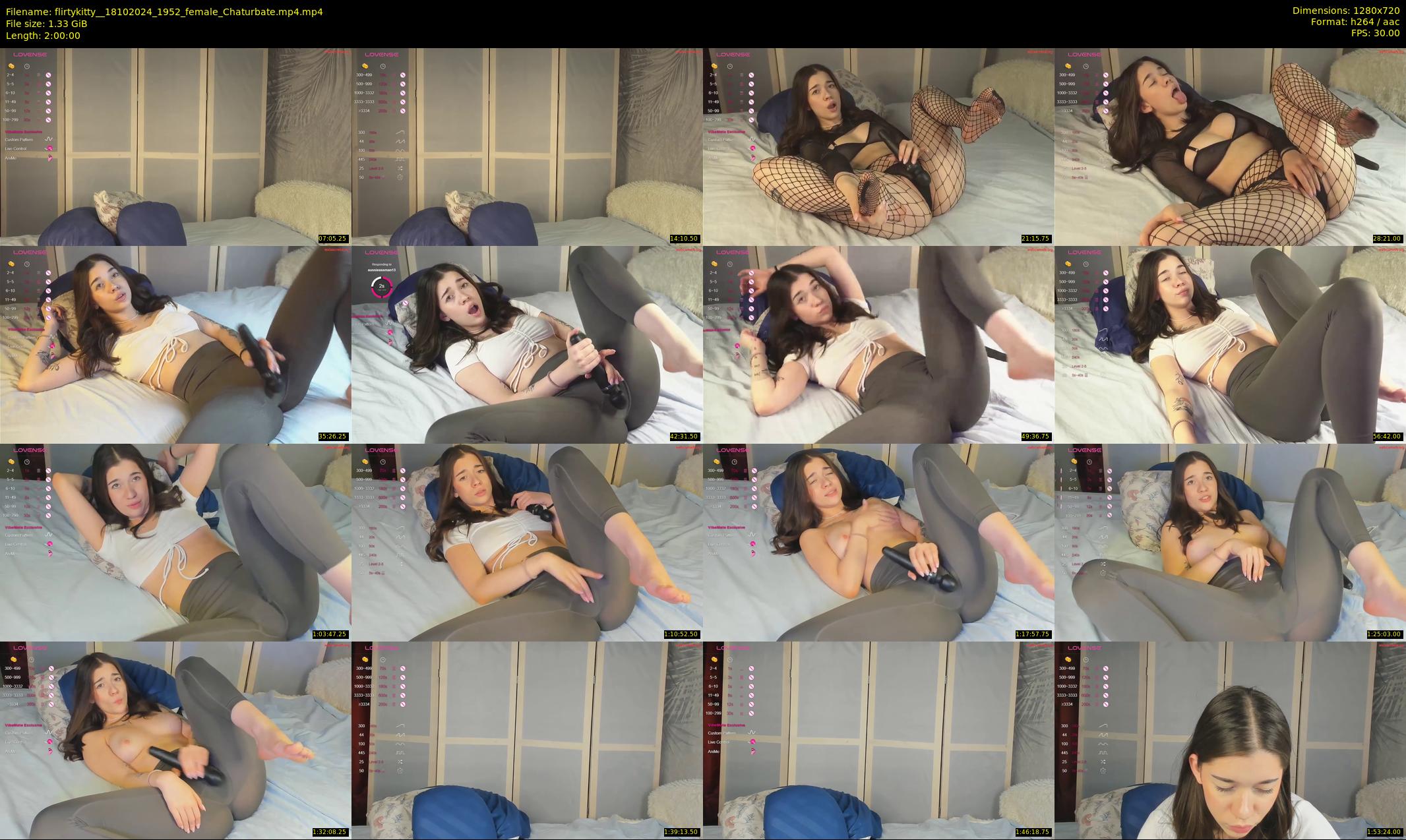 flirtykitty_ — 120 minute Chaturbate female cam show recording, 720p, Oct 18, 2024