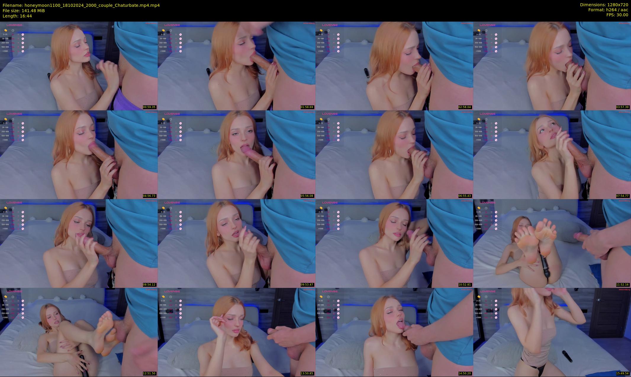 honeymoon1100 — 17 minute Chaturbate couple cam show recording, 720p, Oct 18, 2024