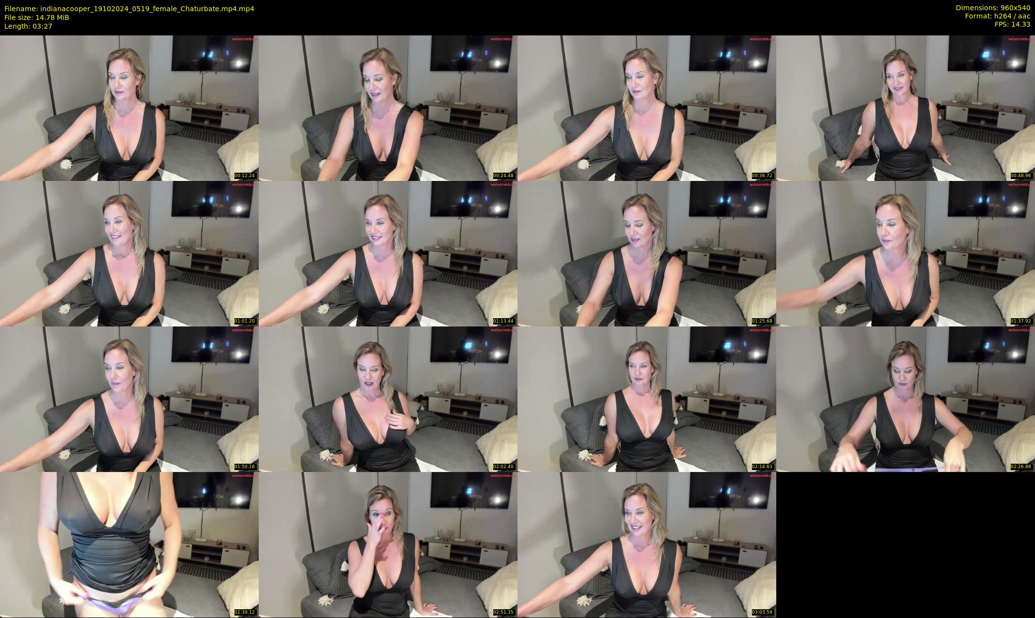 indianacooper — 4 minute Chaturbate female cam show recording, 480p, Oct 19, 2024
