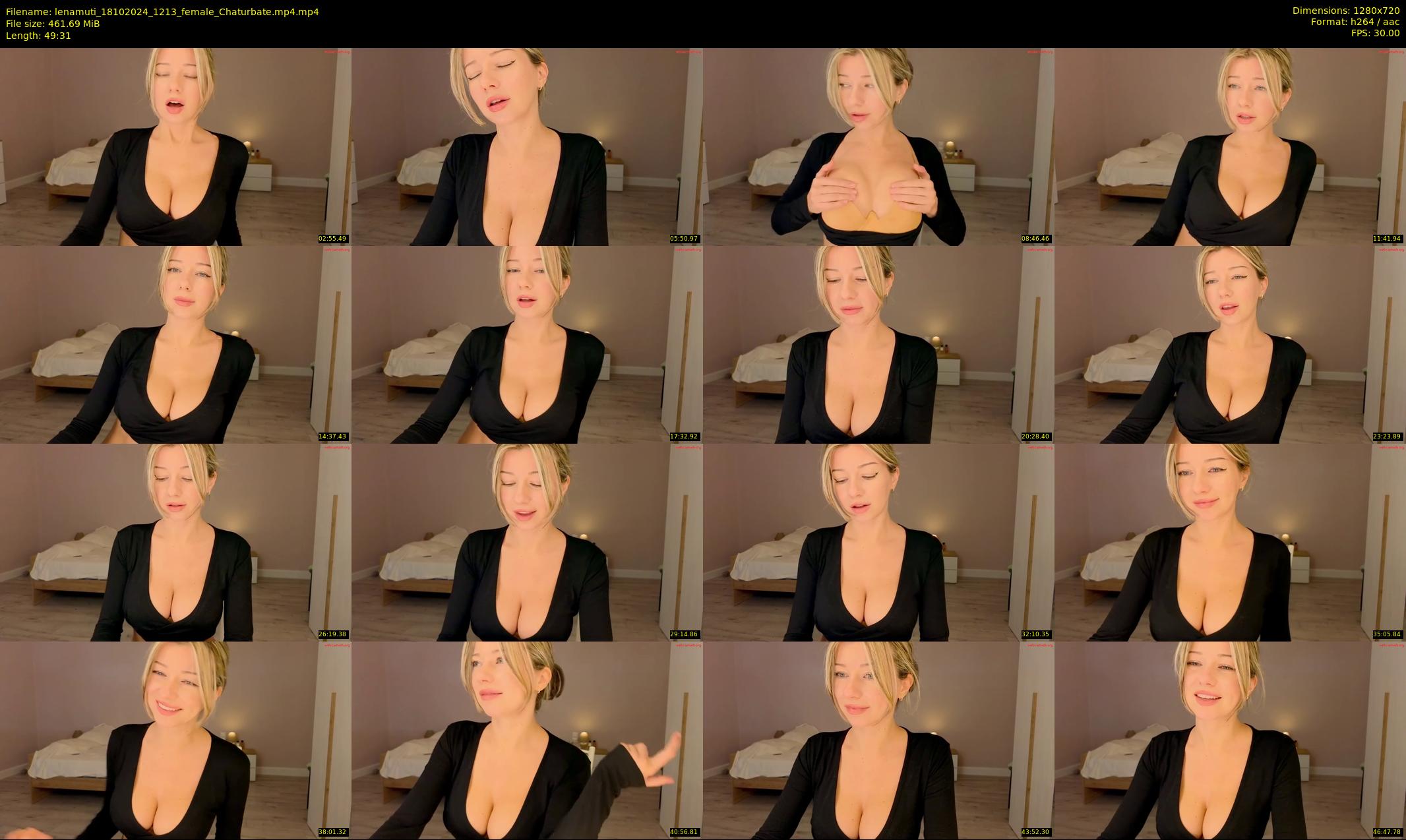 lenamuti — 50 minute Chaturbate female cam show recording, 720p, Oct 18, 2024