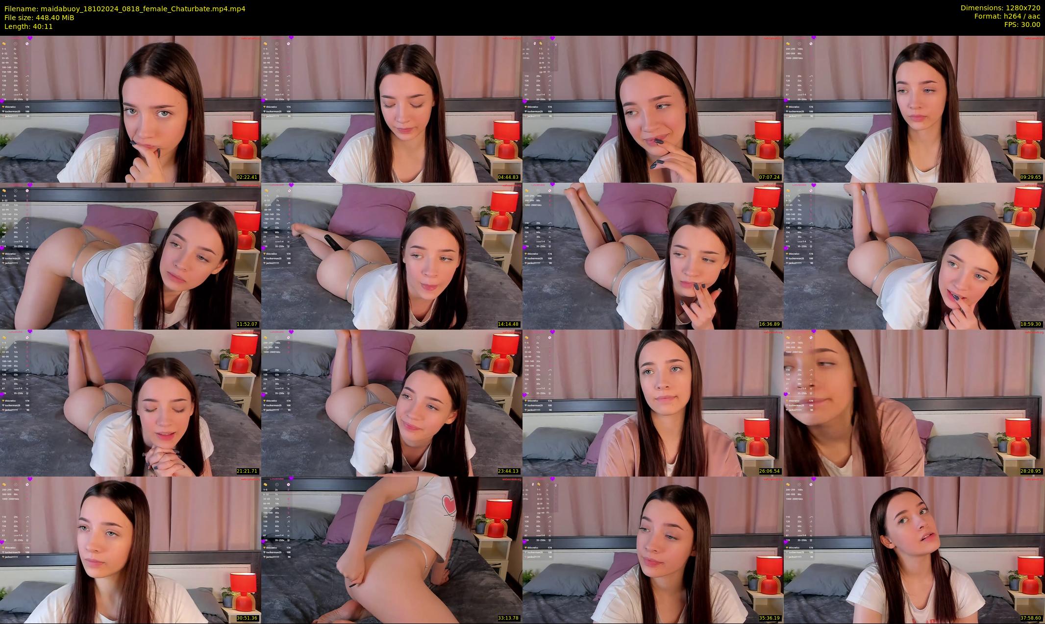maidabuoy — 41 minute Chaturbate female cam show recording, 720p, Oct 18, 2024