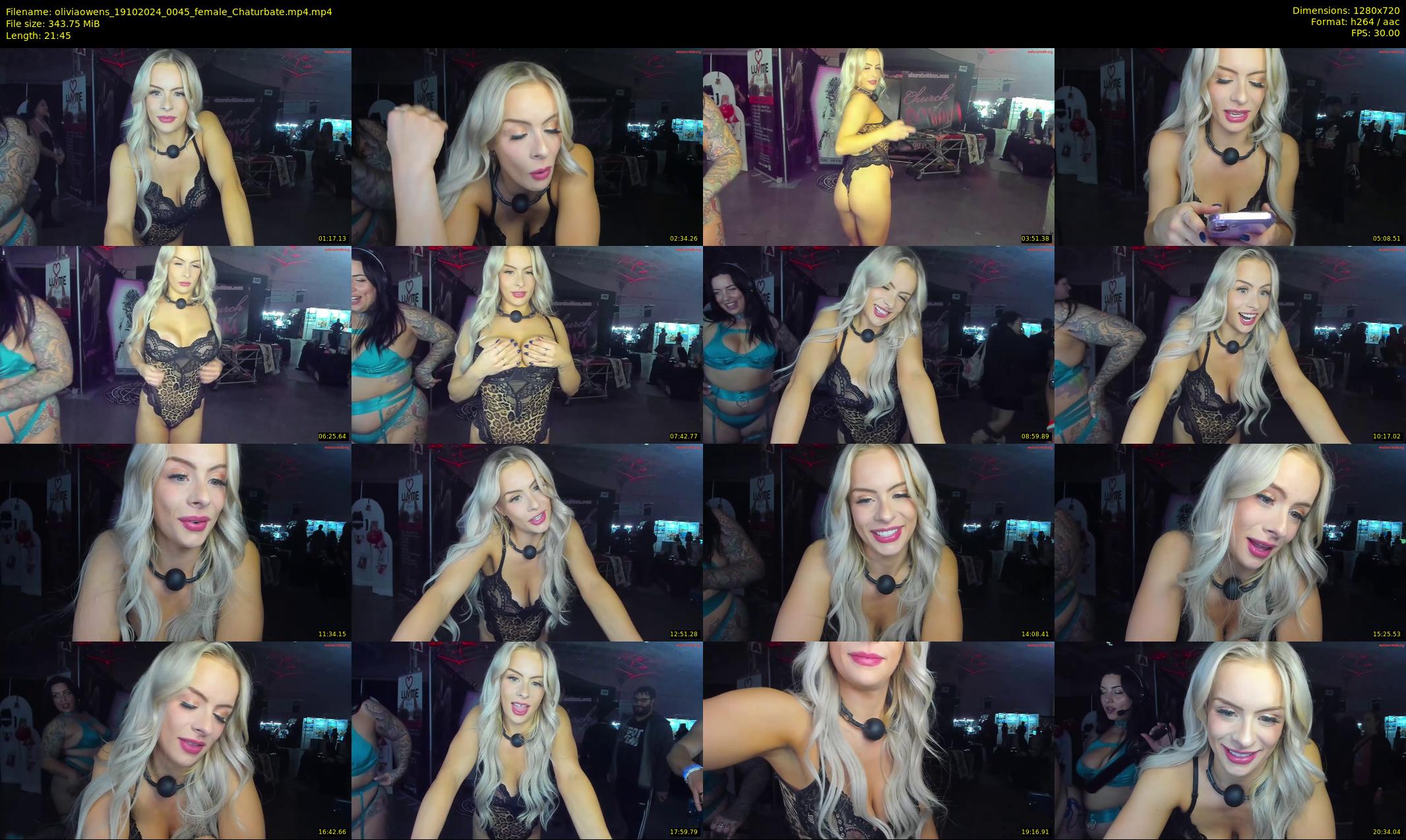 oliviaowens — 22 minute Chaturbate female cam show recording, 720p, Oct 19, 2024