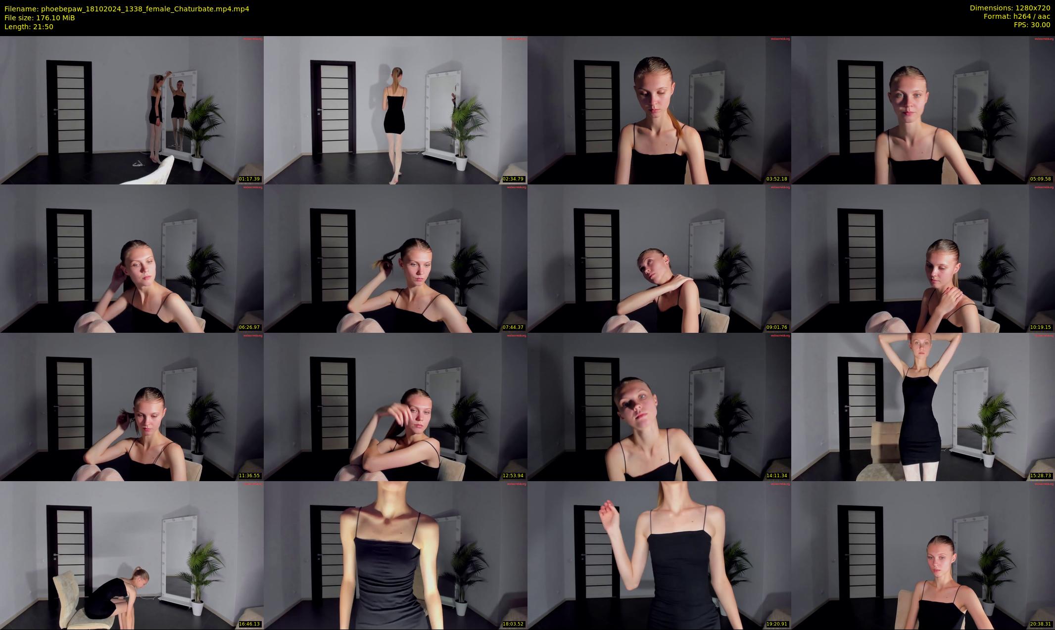 phoebepaw — 22 minute Chaturbate female cam show recording, 720p, Oct 18, 2024