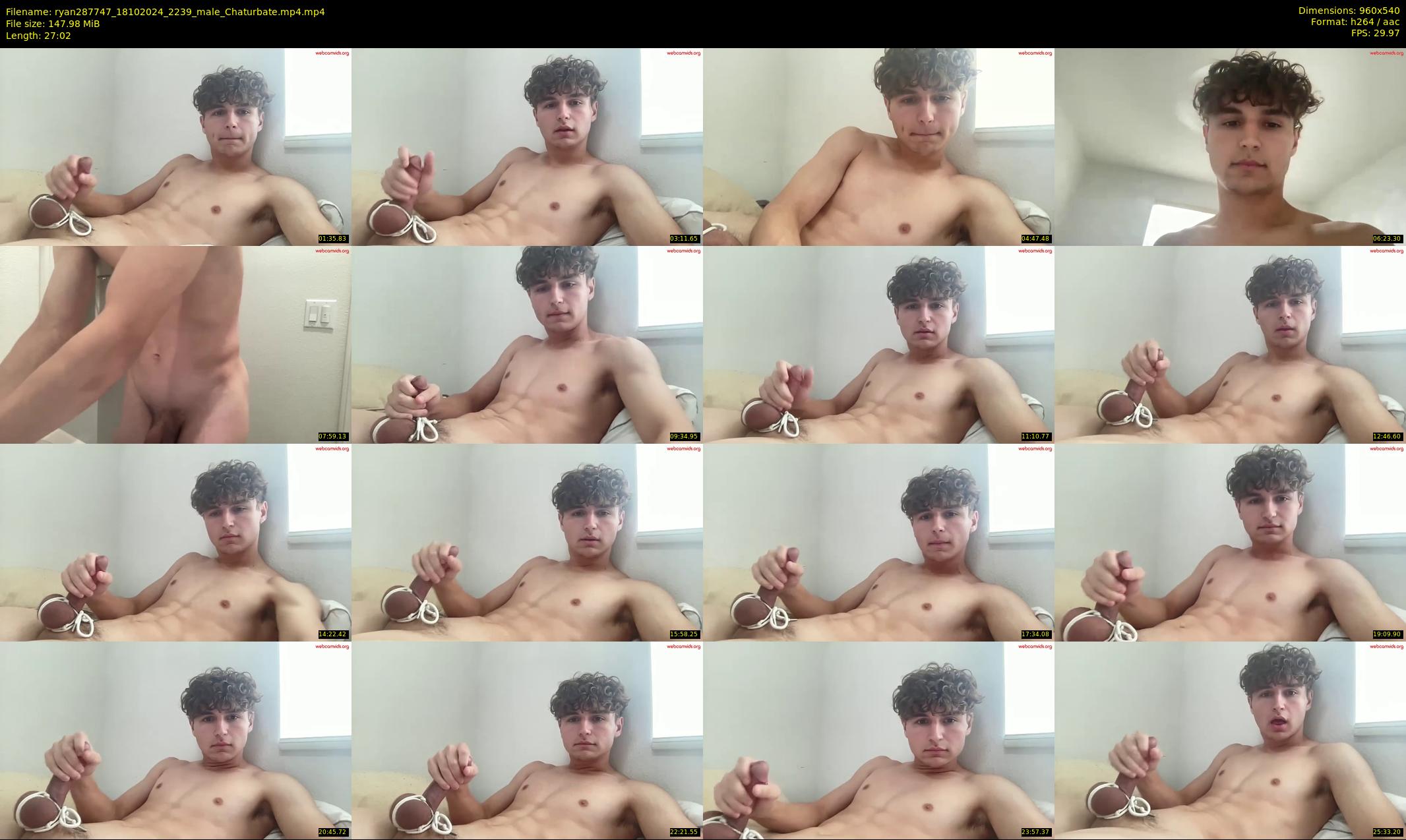 ryan287747 — 28 minute Chaturbate male cam show recording, 480p, Oct 18, 2024