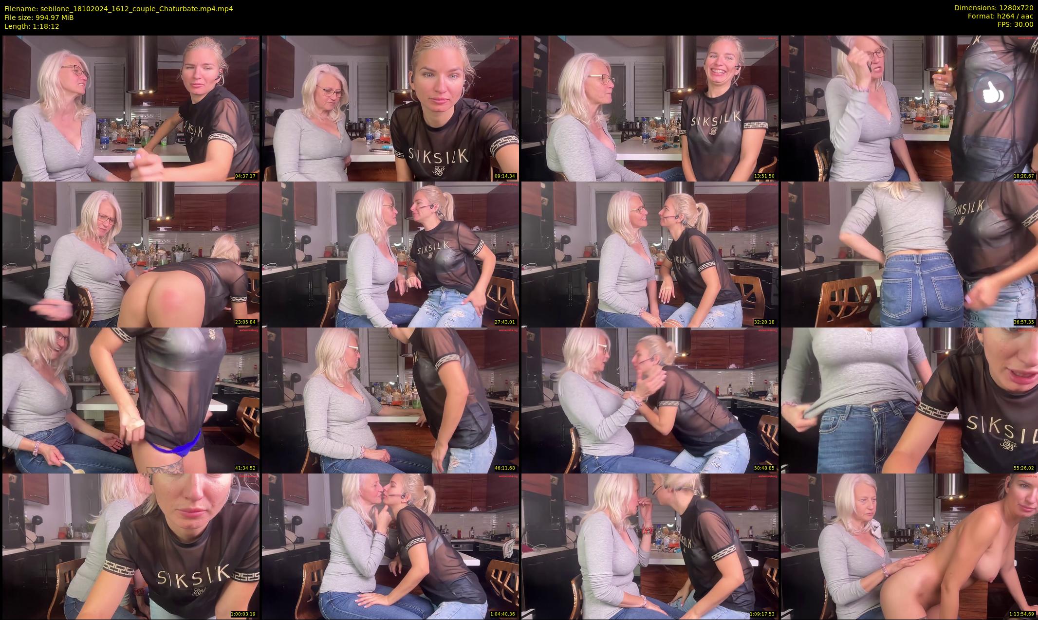 sebilone — 79 minute Chaturbate couple cam show recording, 720p, Oct 18, 2024