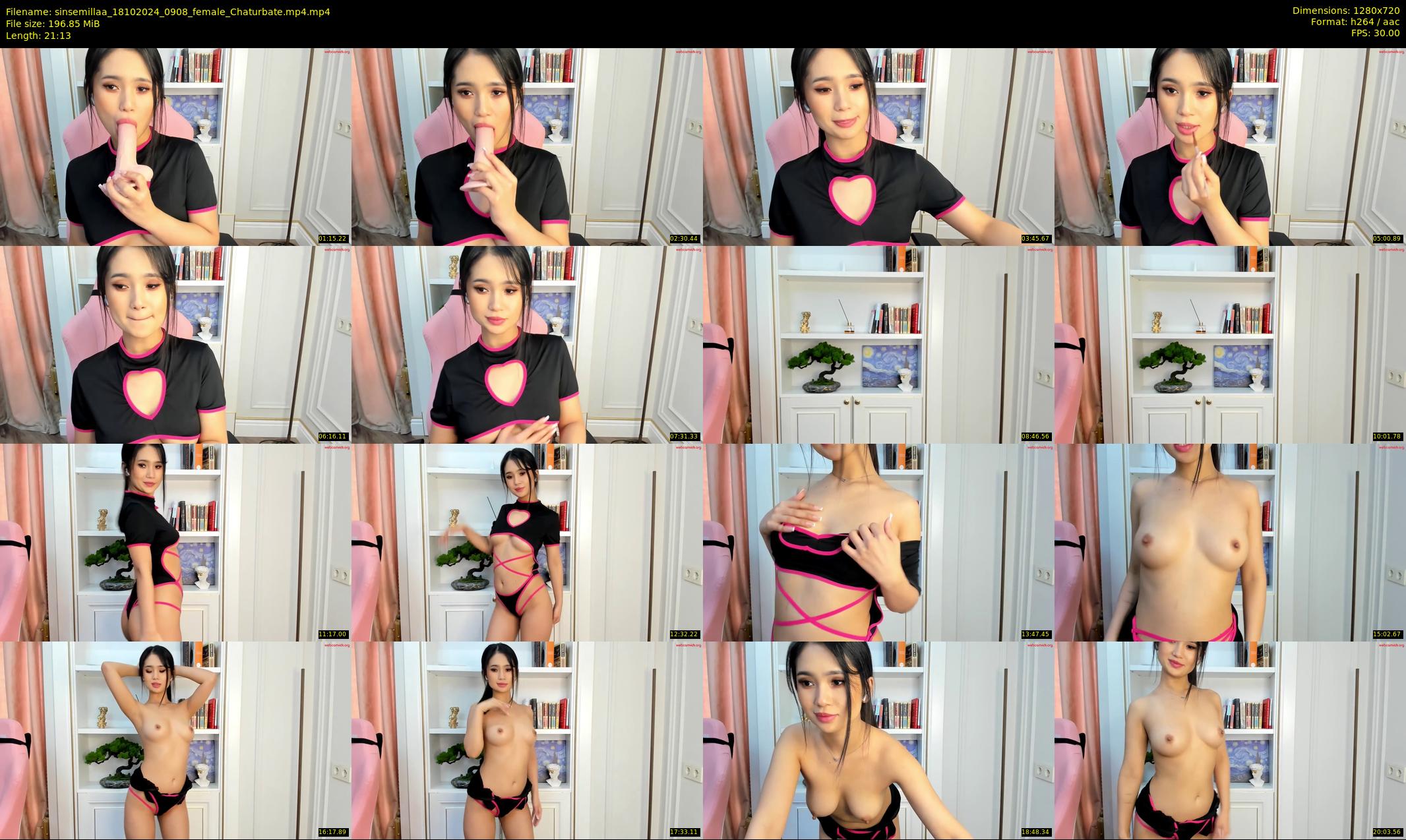 sinsemillaa — 22 minute Chaturbate female cam show recording, 720p, Oct 18, 2024