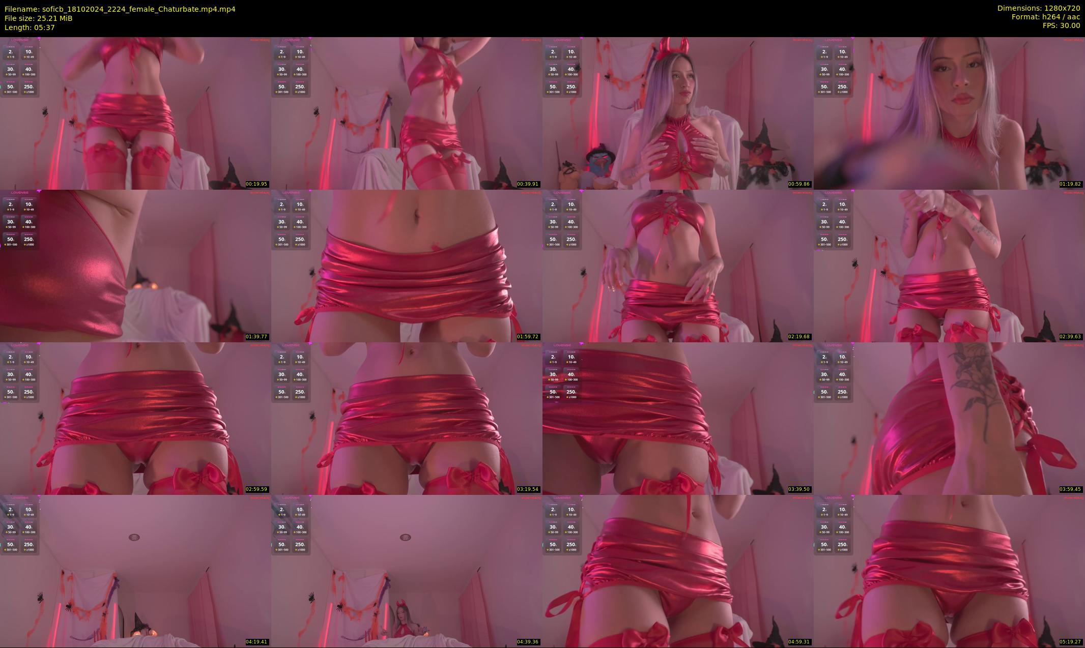 soficb — 6 minute Chaturbate female cam show recording, 720p, Oct 18, 2024