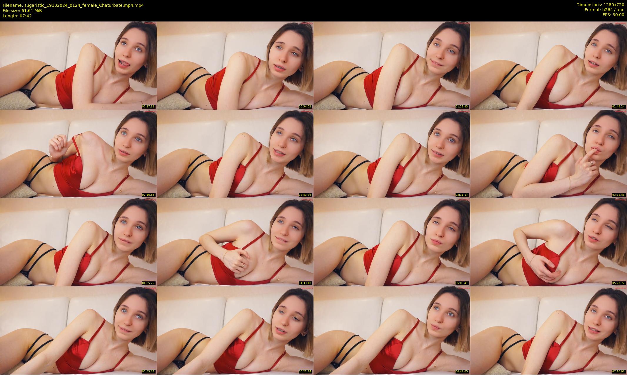 sugaristic — 8 minute Chaturbate female cam show recording, 720p, Oct 19, 2024