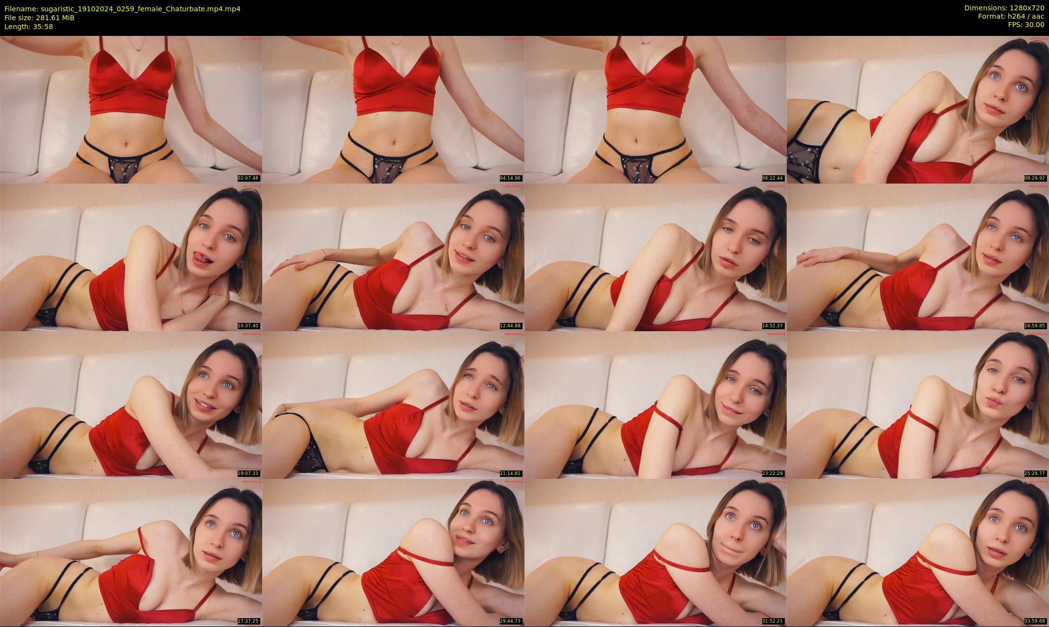 sugaristic — 36 minute Chaturbate female cam show recording, 720p, Oct 19, 2024