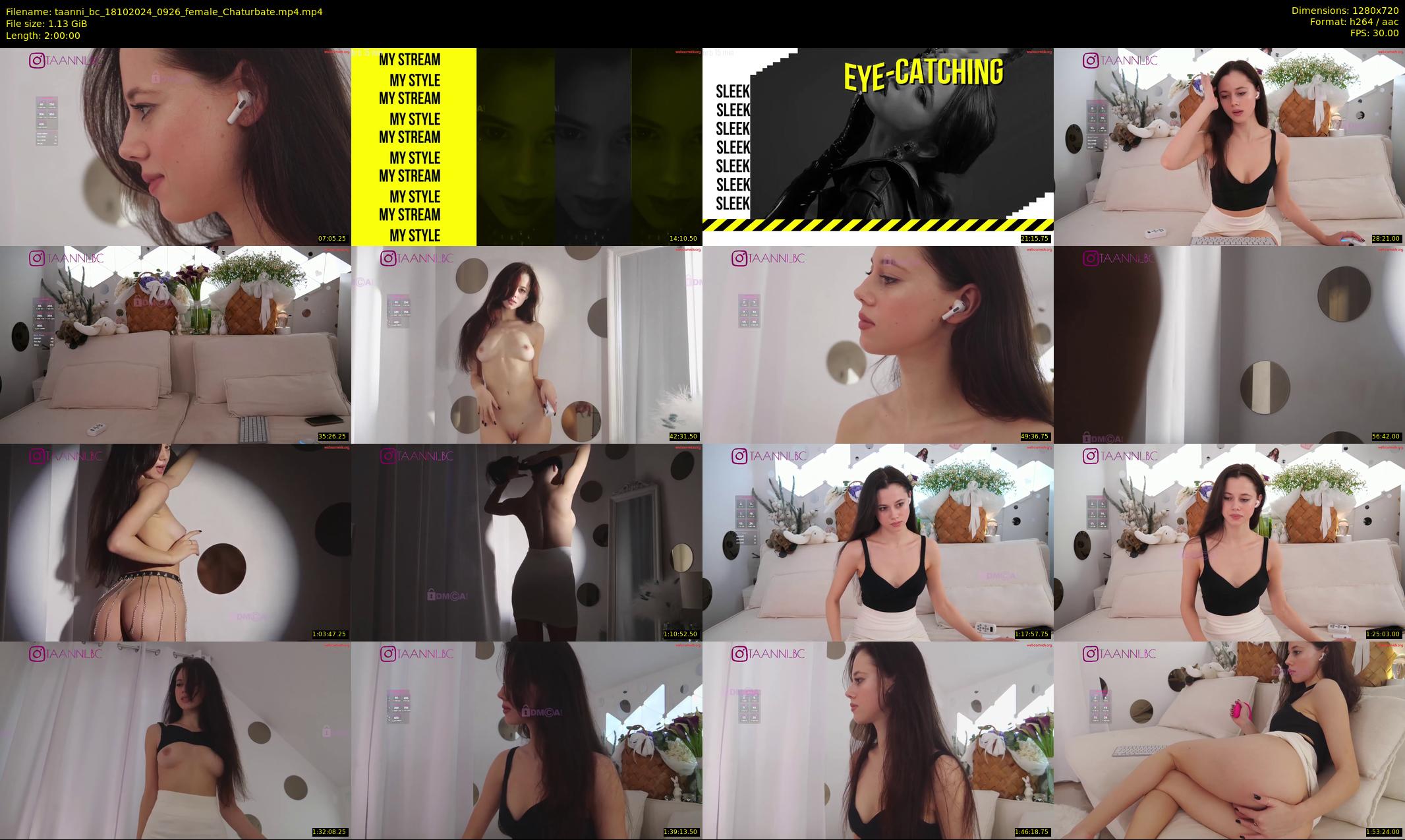 taanni_bc — 120 minute Chaturbate female cam show recording, 720p, Oct 18, 2024