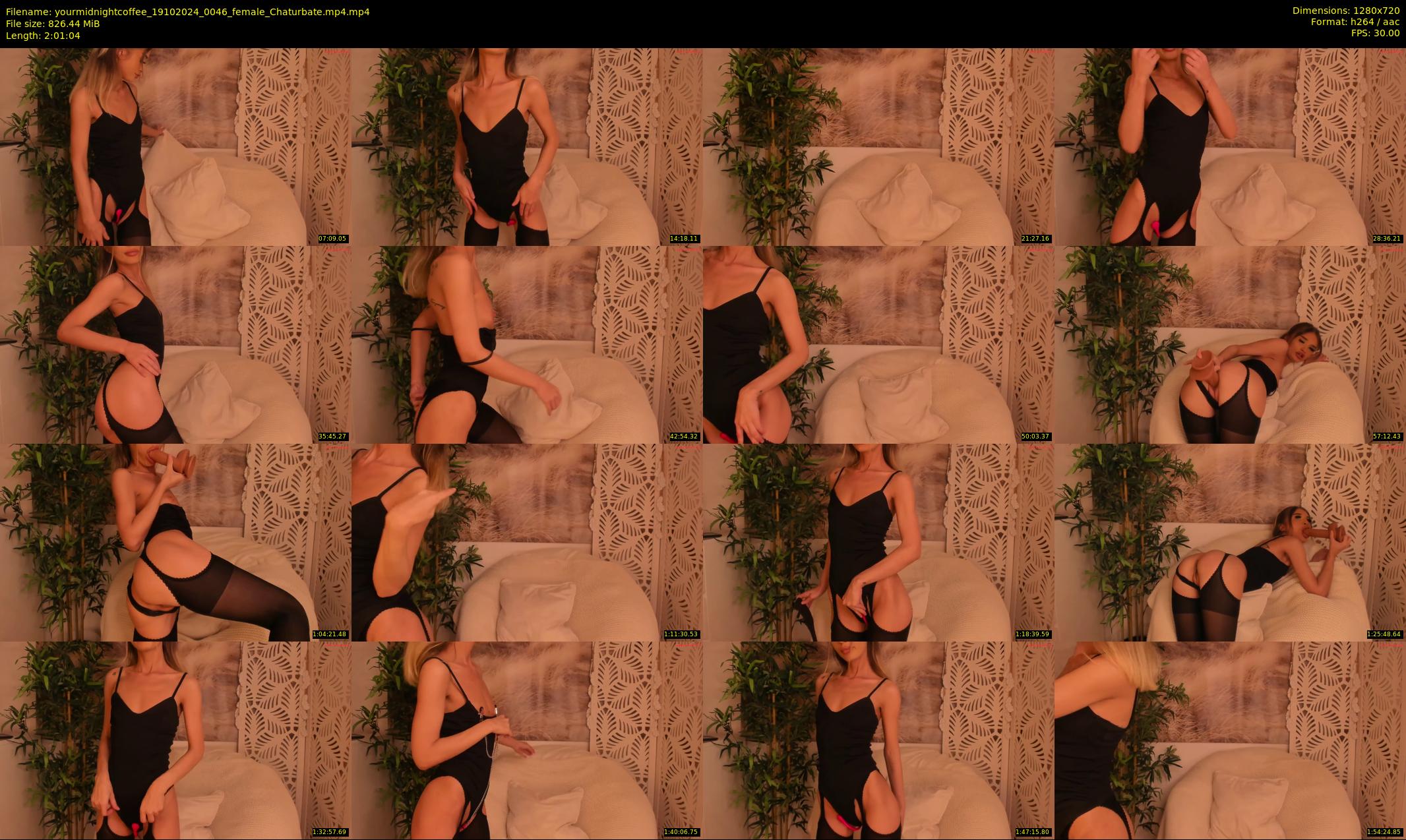 yourmidnightcoffee — 122 minute Chaturbate female cam show recording, 720p, Oct 19, 2024