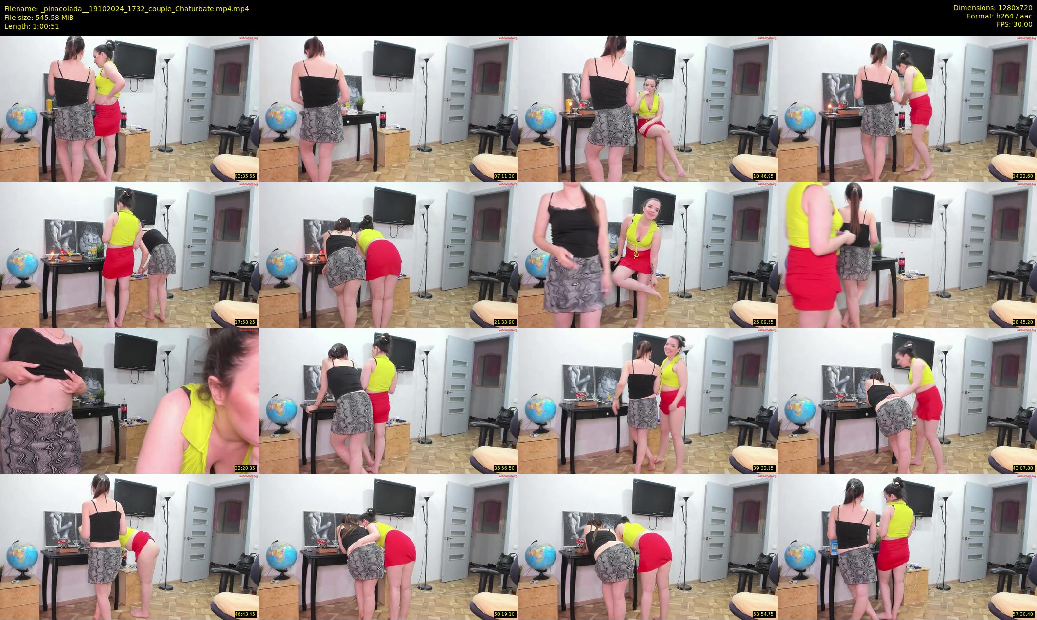 _pinacolada_ — 61 minute Chaturbate couple cam show recording, 720p, Oct 19, 2024