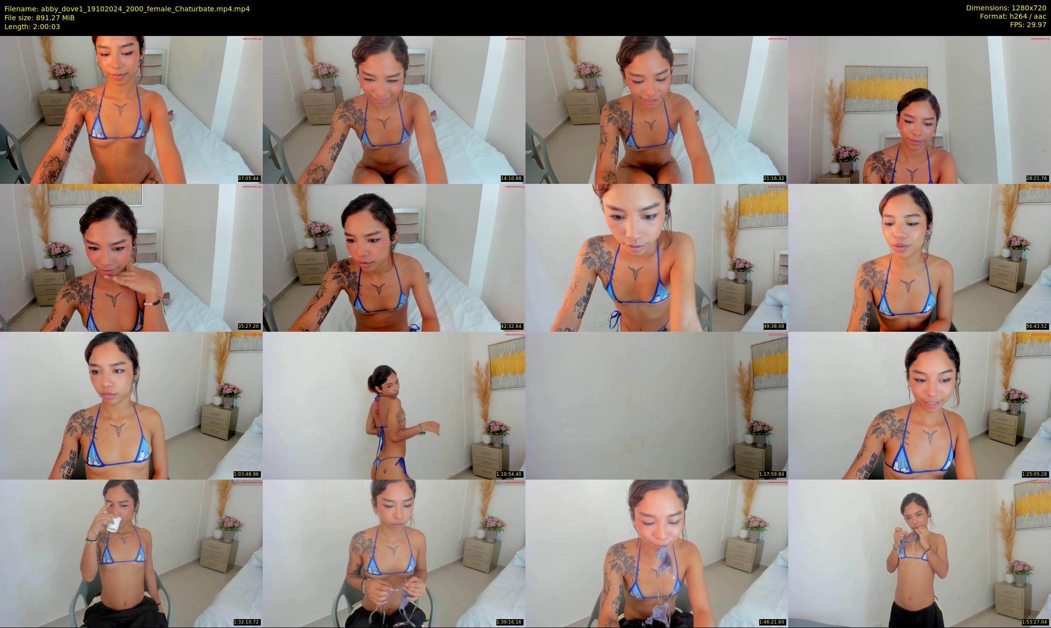 abby_dove1 — 121 minute Chaturbate female cam show recording, 720p, Oct 19, 2024