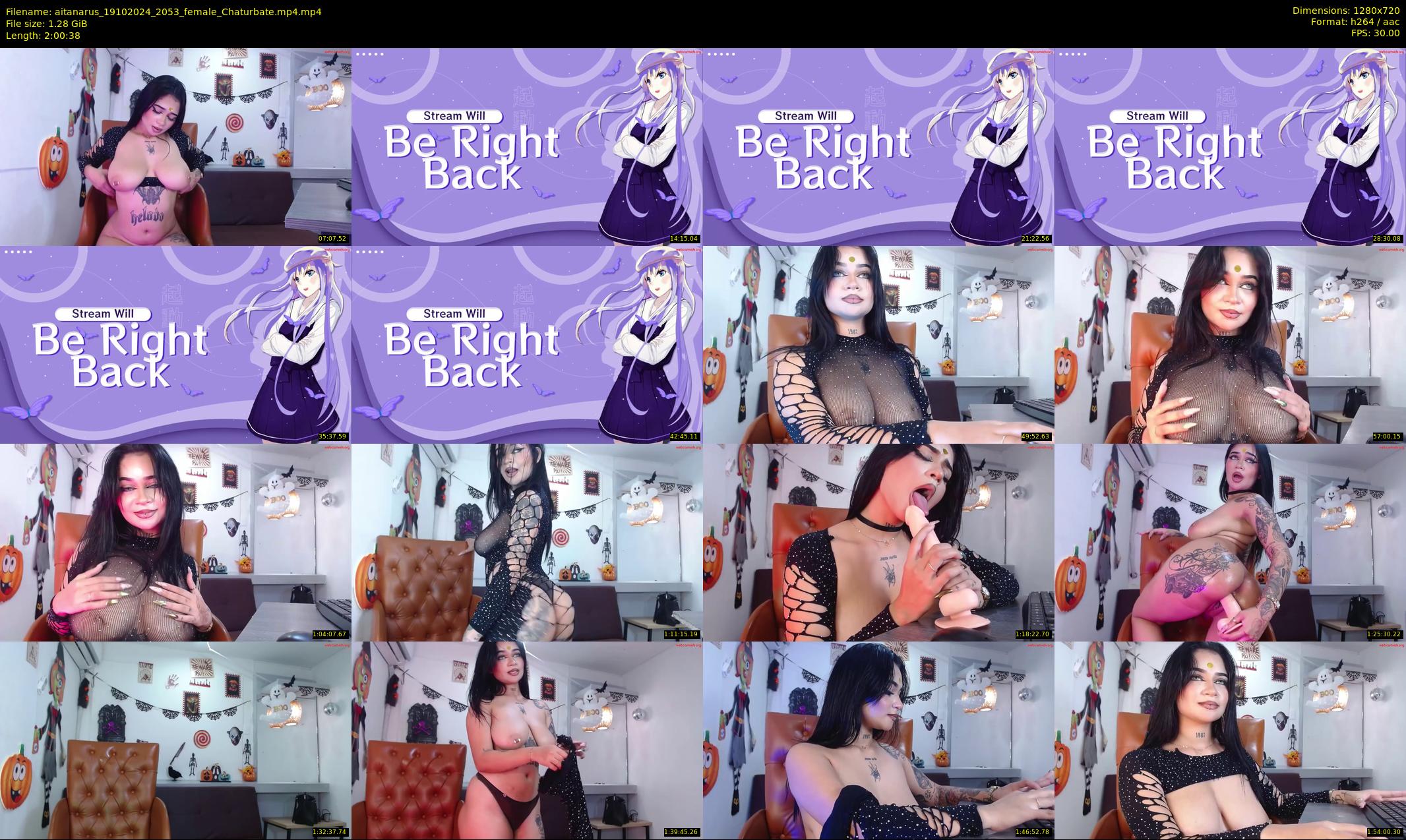 aitanarus — 121 minute Chaturbate female cam show recording, 720p, Oct 19, 2024