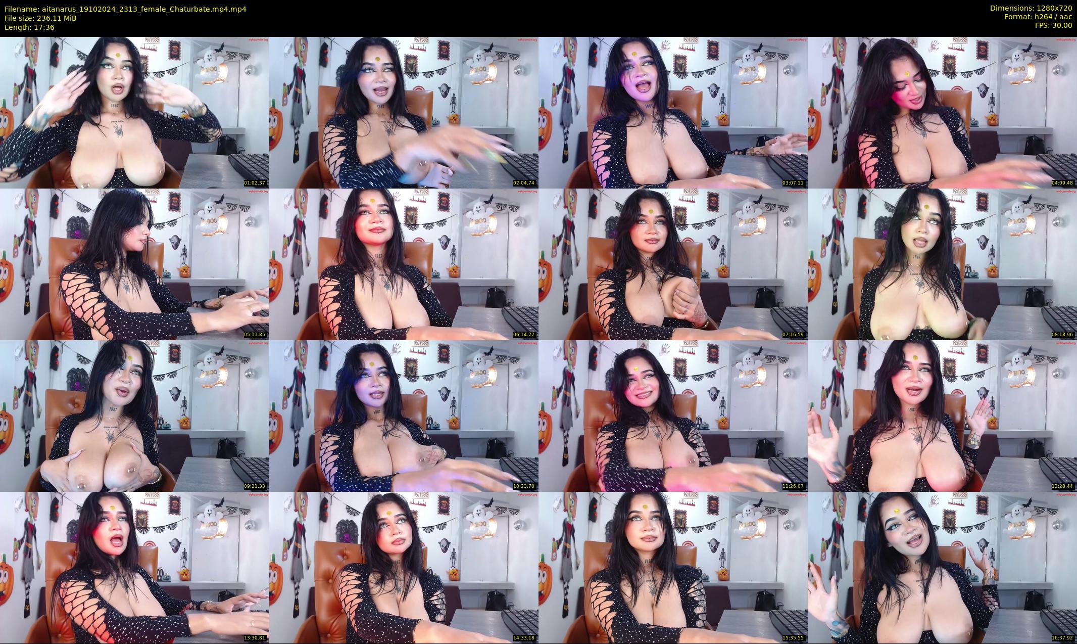 aitanarus — 18 minute Chaturbate female cam show recording, 720p, Oct 19, 2024