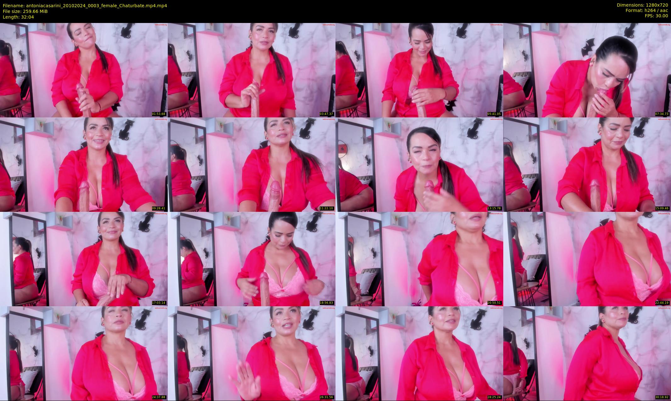 antoniacasarini — 33 minute Chaturbate female cam show recording, 720p, Oct 20, 2024