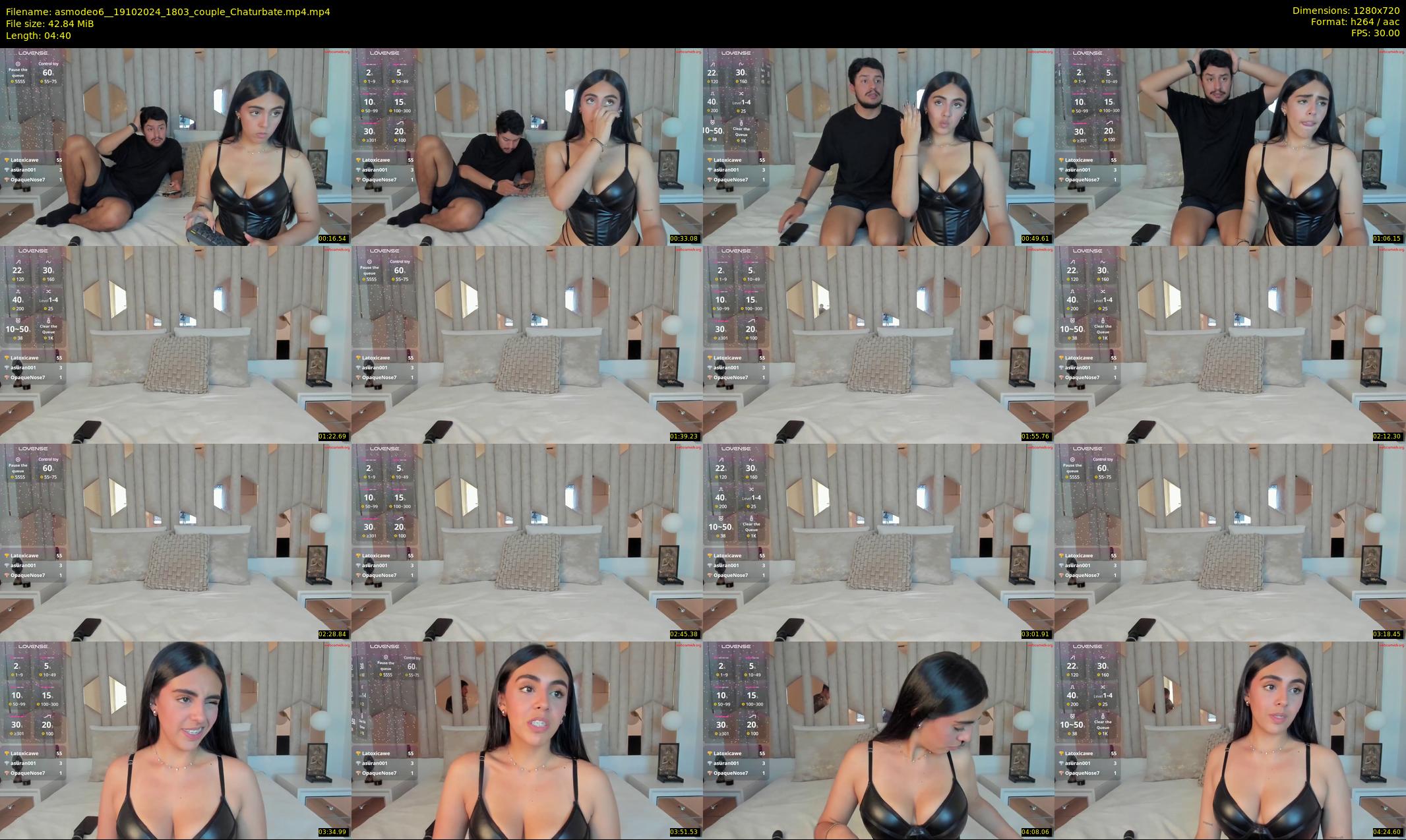 asmodeo6_ — 5 minute Chaturbate couple cam show recording, 720p, Oct 19, 2024
