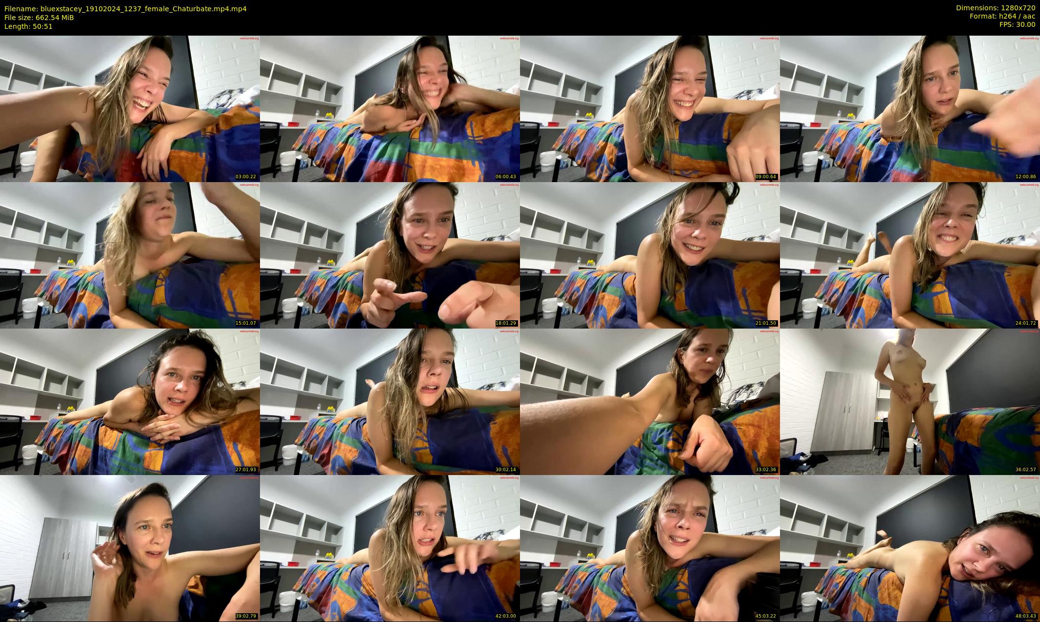 bluexstacey — 51 minute Chaturbate female cam show recording, 720p, Oct 19, 2024