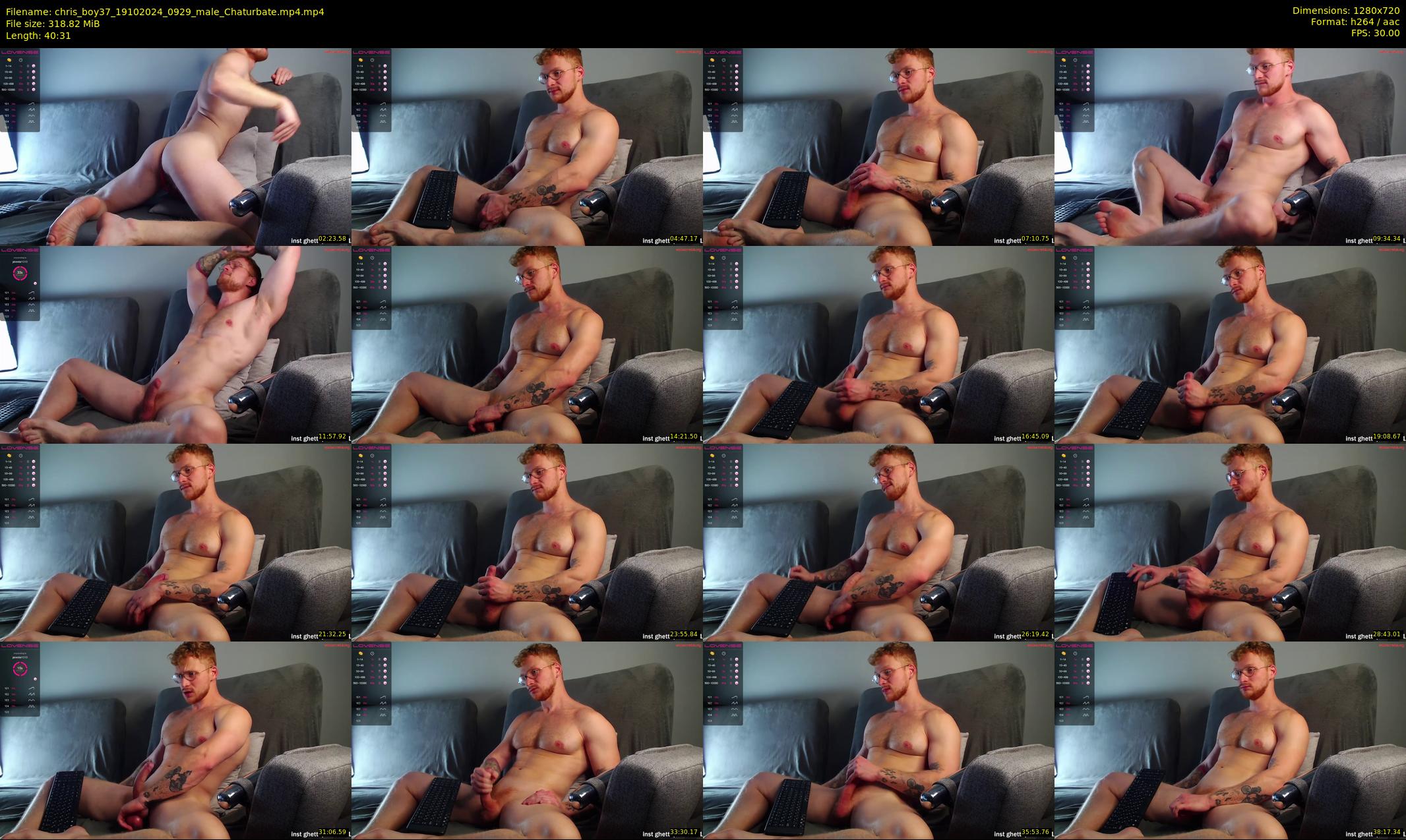chris_boy37 — 41 minute Chaturbate male cam show recording, 720p, Oct 19, 2024