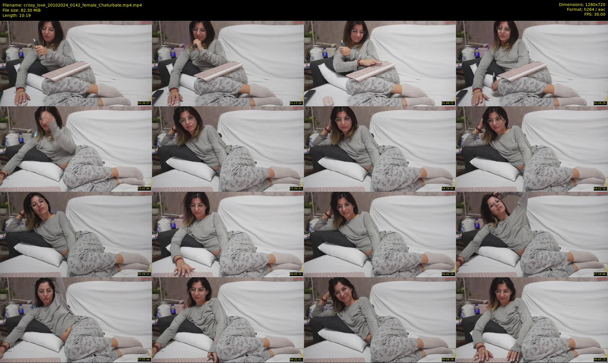 crissy_love — 11 minute Chaturbate female cam show recording, 720p, Oct 20, 2024
