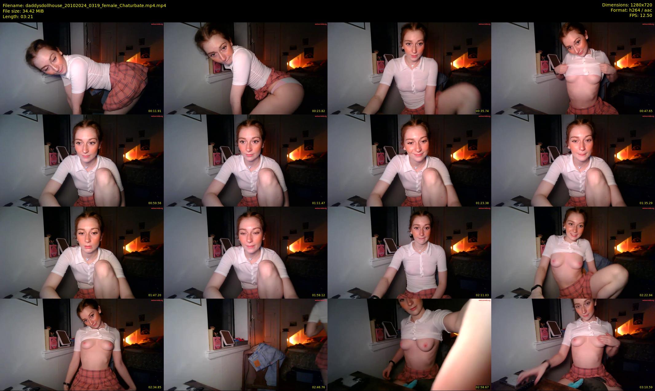 daddysdollhouse — 4 minute Chaturbate female cam show recording, 720p, Oct 20, 2024