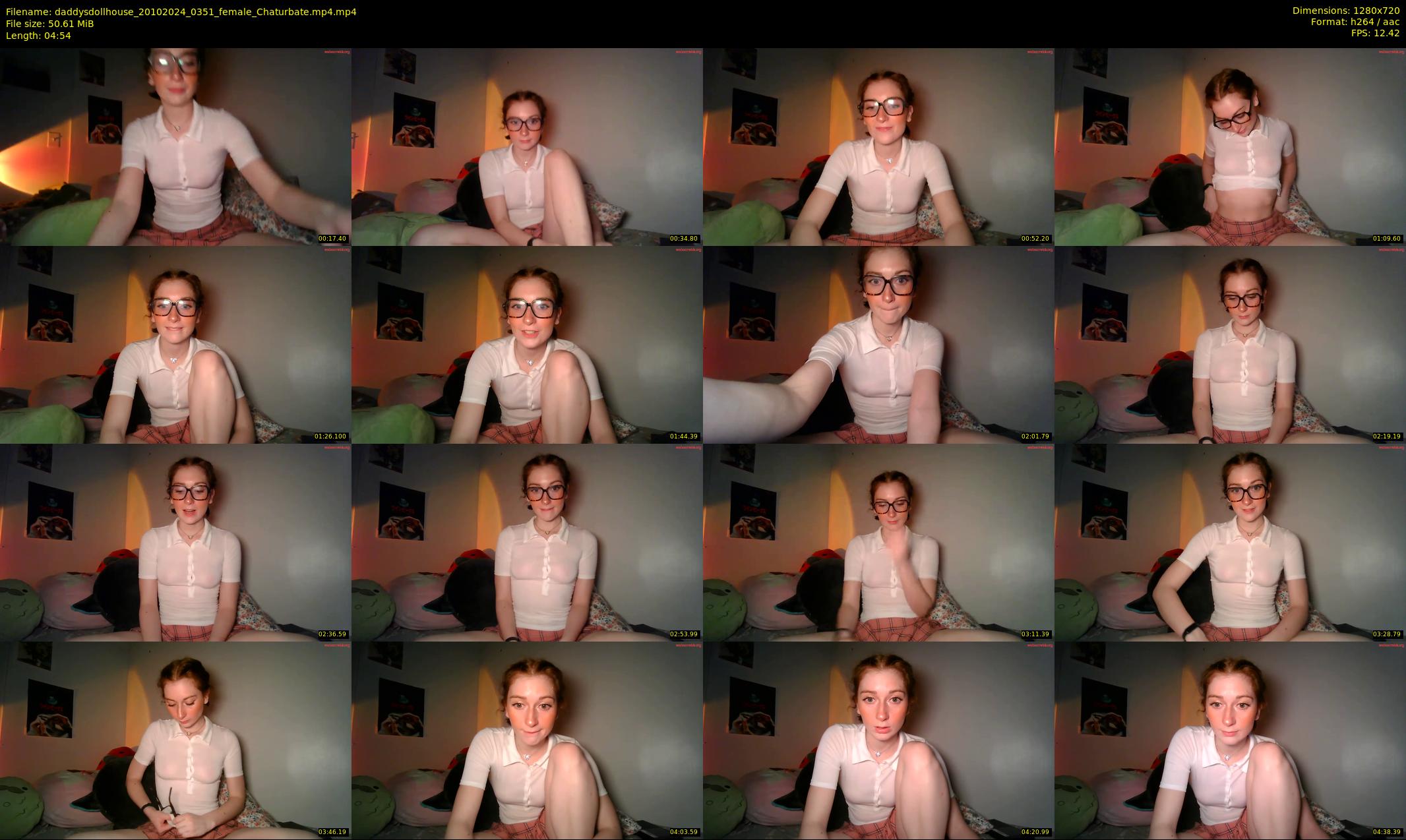 daddysdollhouse — 5 minute Chaturbate female cam show recording, 720p, Oct 20, 2024