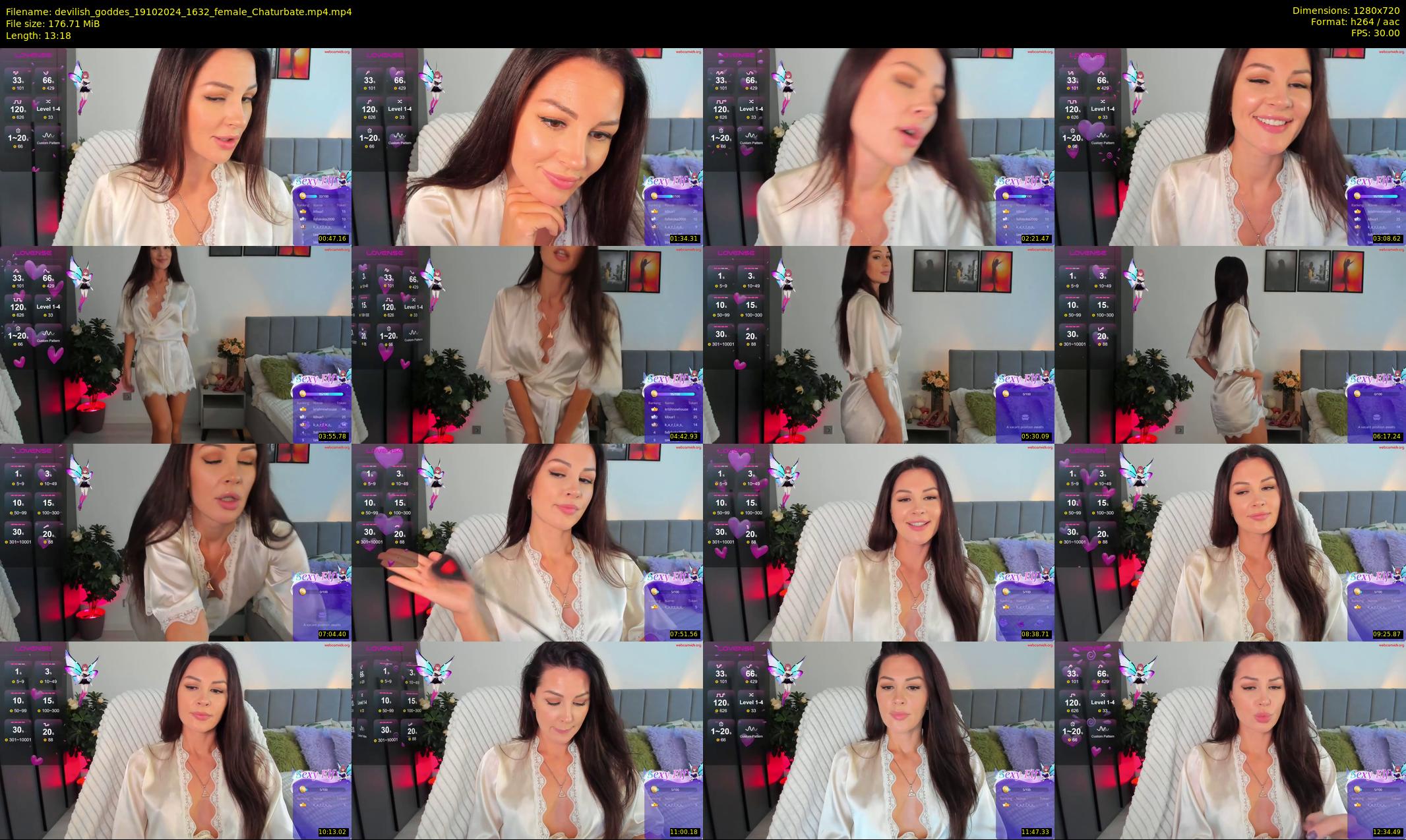 devilish_goddes — 14 minute Chaturbate female cam show recording, 720p, Oct 19, 2024