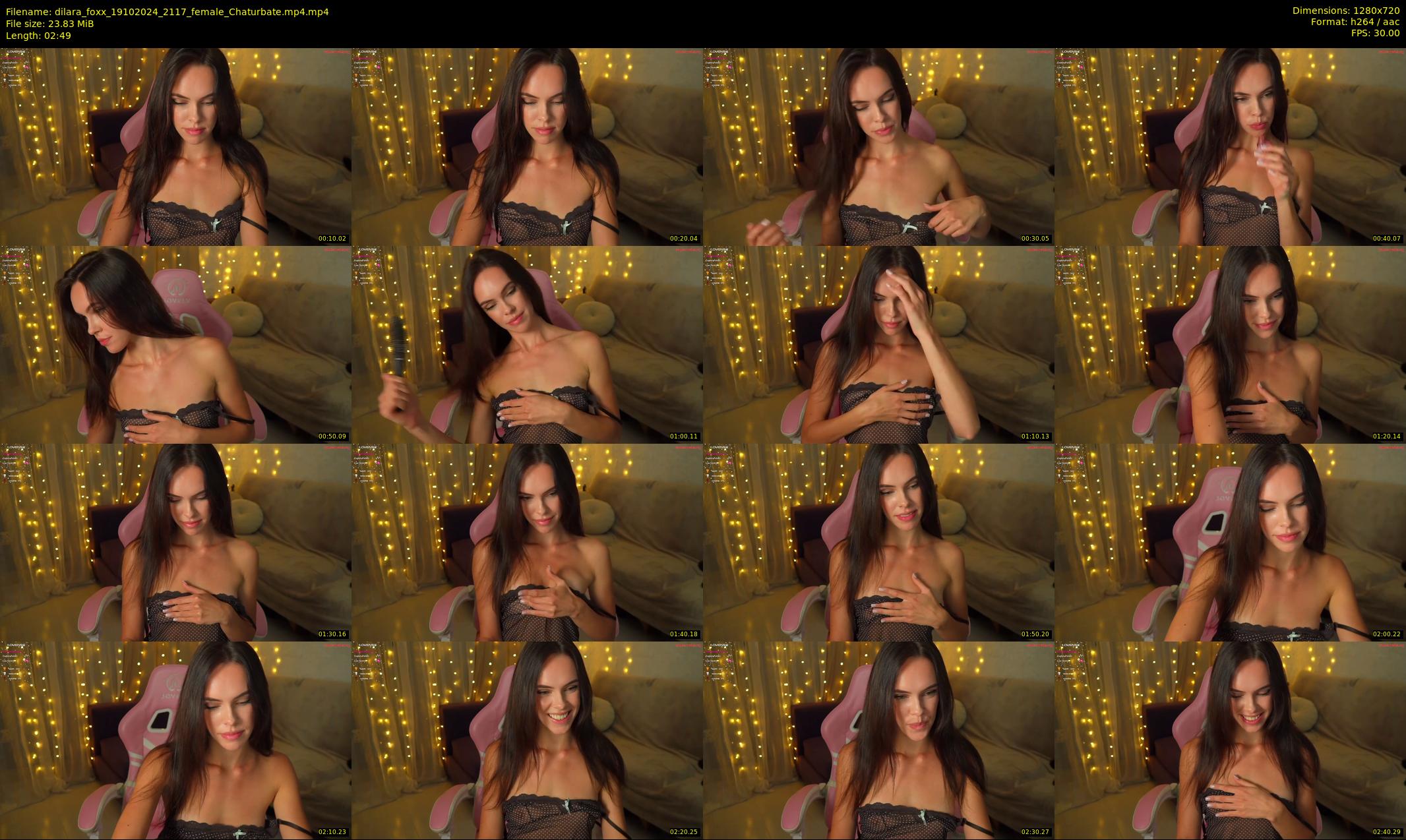 dilara_foxx — 3 minute Chaturbate female cam show recording, 720p, Oct 19, 2024