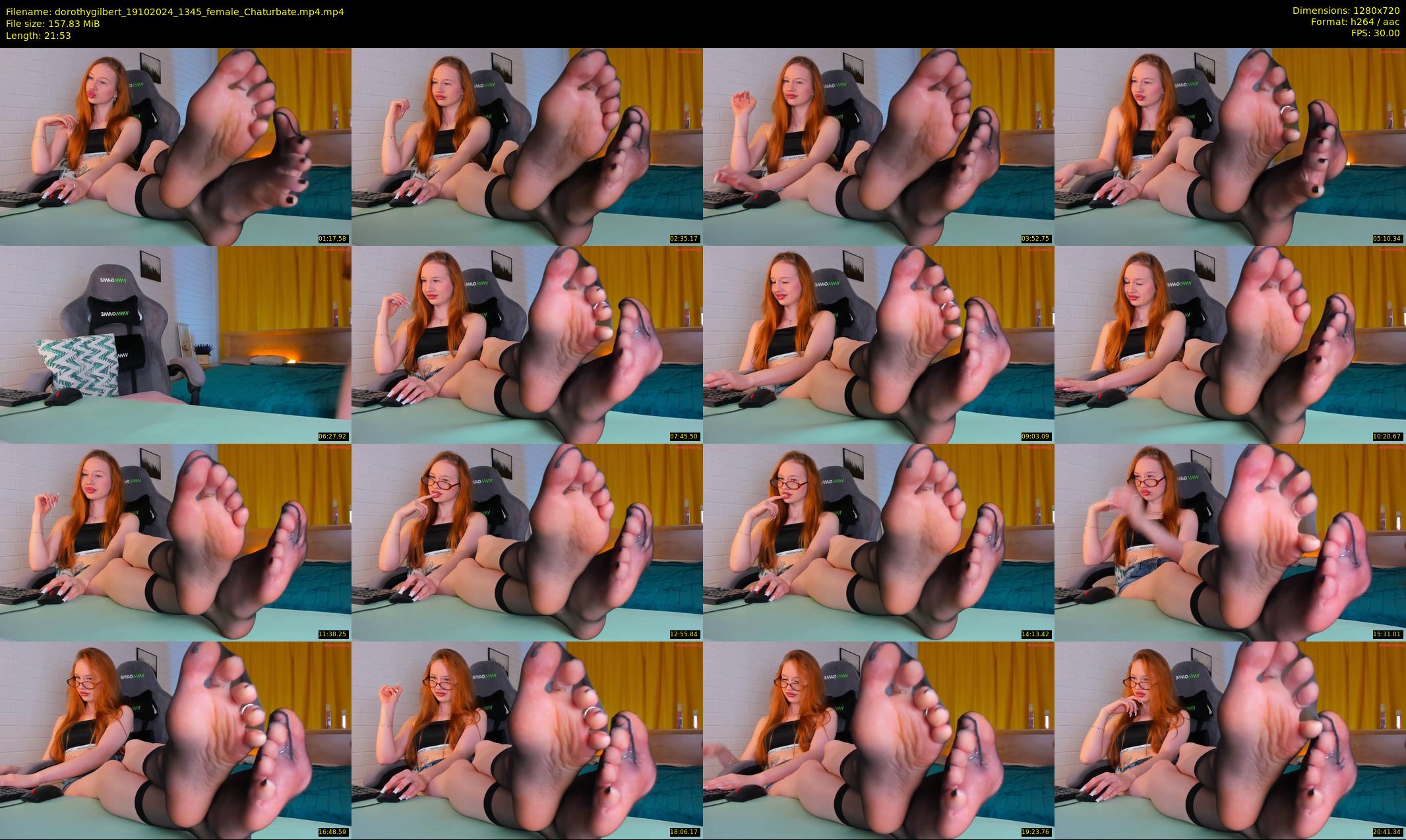dorothygilbert — 22 minute Chaturbate female cam show recording, 720p, Oct 19, 2024